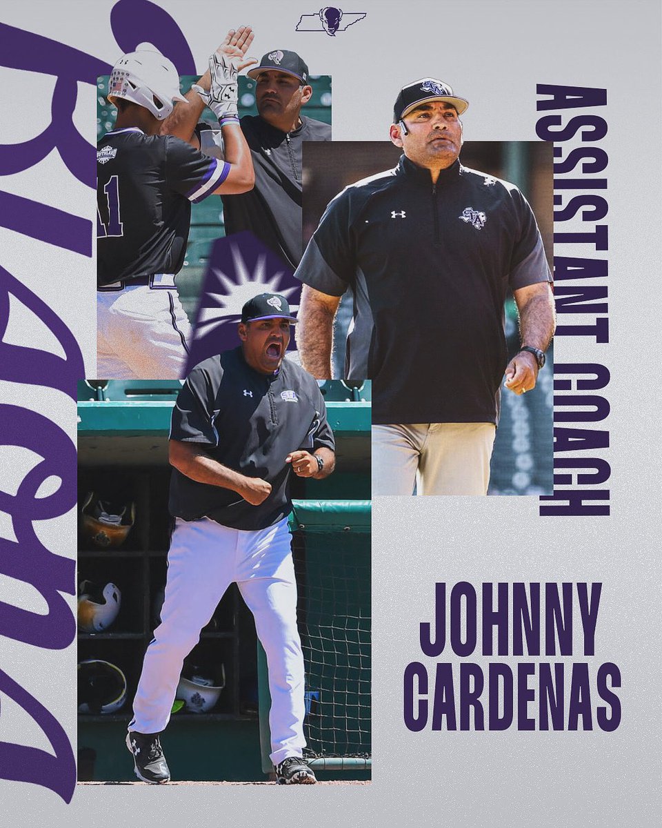 From Texas to Tennessee, welcome Coach Cardenas 🤘

#IntoTheStorm ⛈️ | #HornsUp 🤘