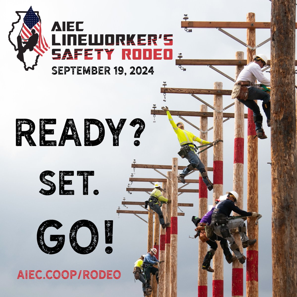 Registration is open for the 2024 Lineworker’s Safety Rodeo! Visit aiec.coop/rodeo for more information.