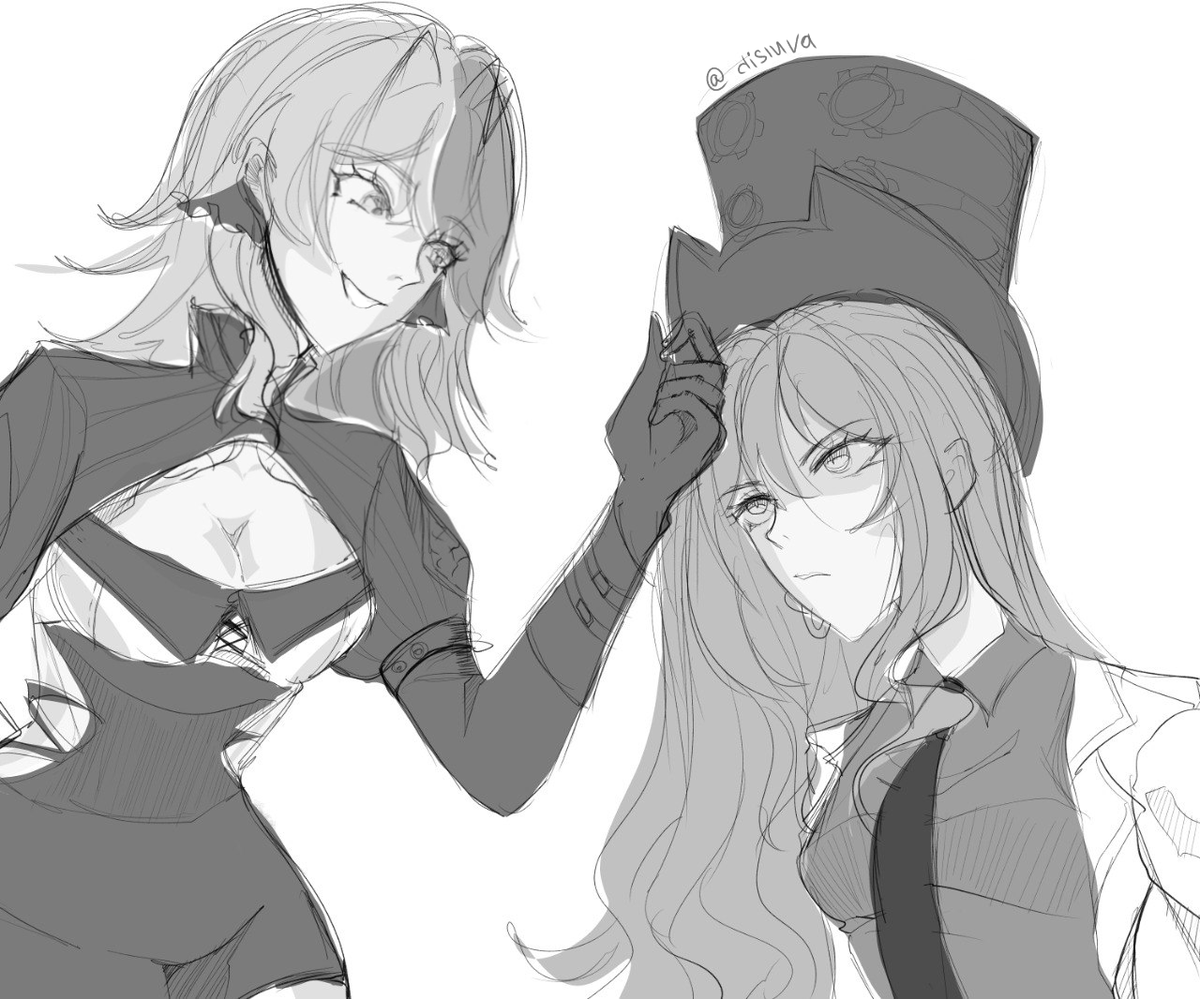 disluvaaa's tweet image. okay 
#HonkaiImpact3d #Mobius #Villv #Mobivill #Villmobi #art