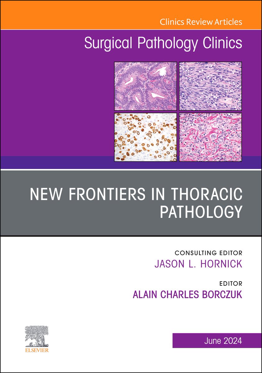 This issue of Surgical Pathology Clinics - New Frontiers in Thoracic Pathology - provides a glimpse into this challenging admixture of pathologic entities. Learn more! spkl.io/601747t1Z