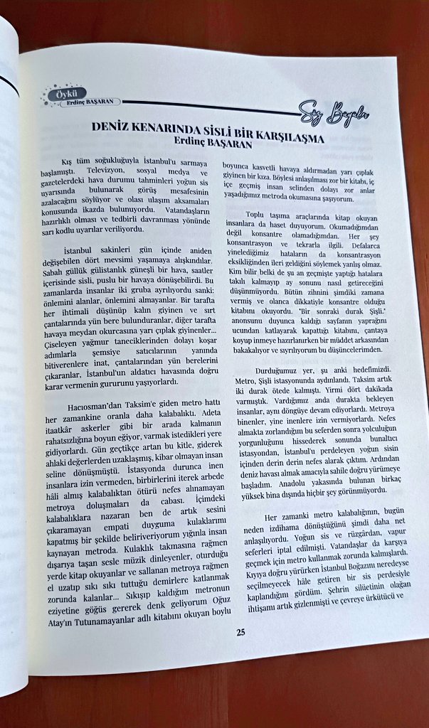 Kıymetli yeni sayısında öyküme yer veren <a href="/gufteedebiyat/">güfteedebiyat</a> dergisine teşekkürlerimle 🍀