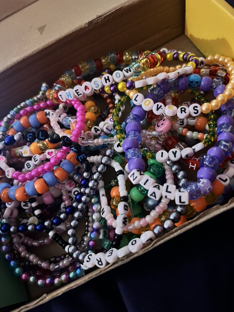 Tomorrow is my Niall concert!!!!😭
Have bracelets also! <a href="/Niall_BeadTrade/">Lover Bracelet Trade (tslot)</a>