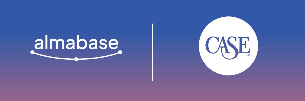 Almabase tweet media