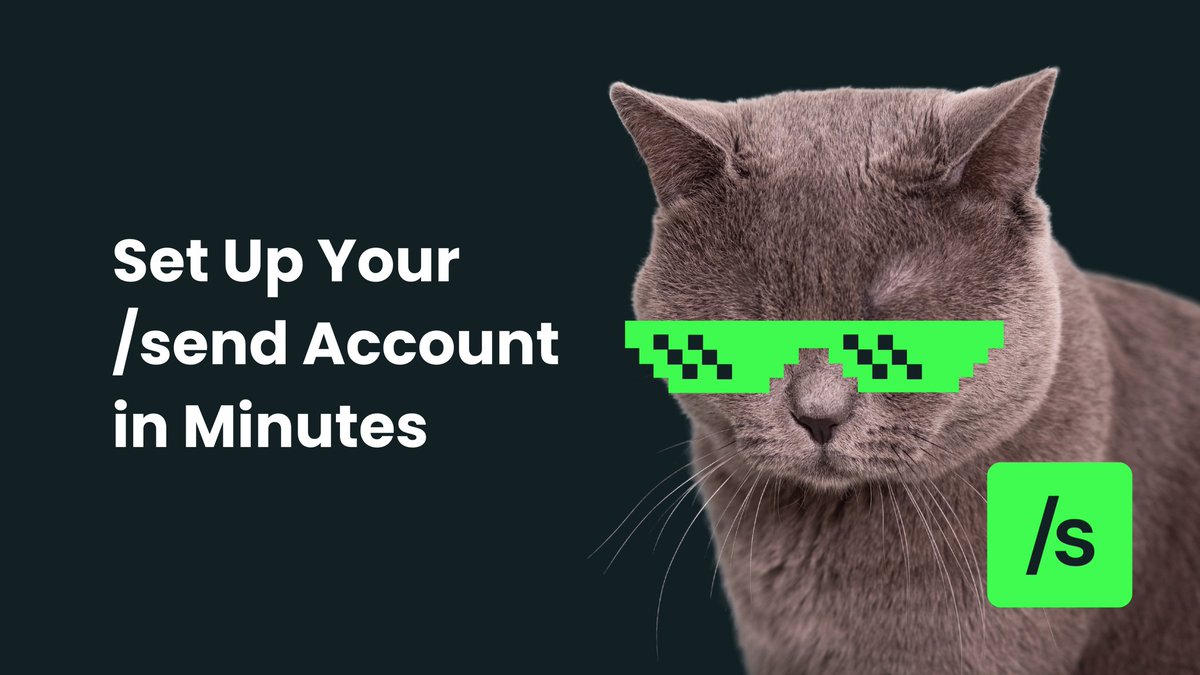 zenbirb's tweet photo. Discover the simplicity of setting up your /send account. 🔥

Watch @Send easy-to-follow video tutorial below and get started today 👍! , In just a few minutes 👀, you'll be able to:

Send and receive funds with ease
Enjoy fast and secure transactions 🚀
Take control of your financial freedom 🙌
$SEND @Send @send_africa @send_asia