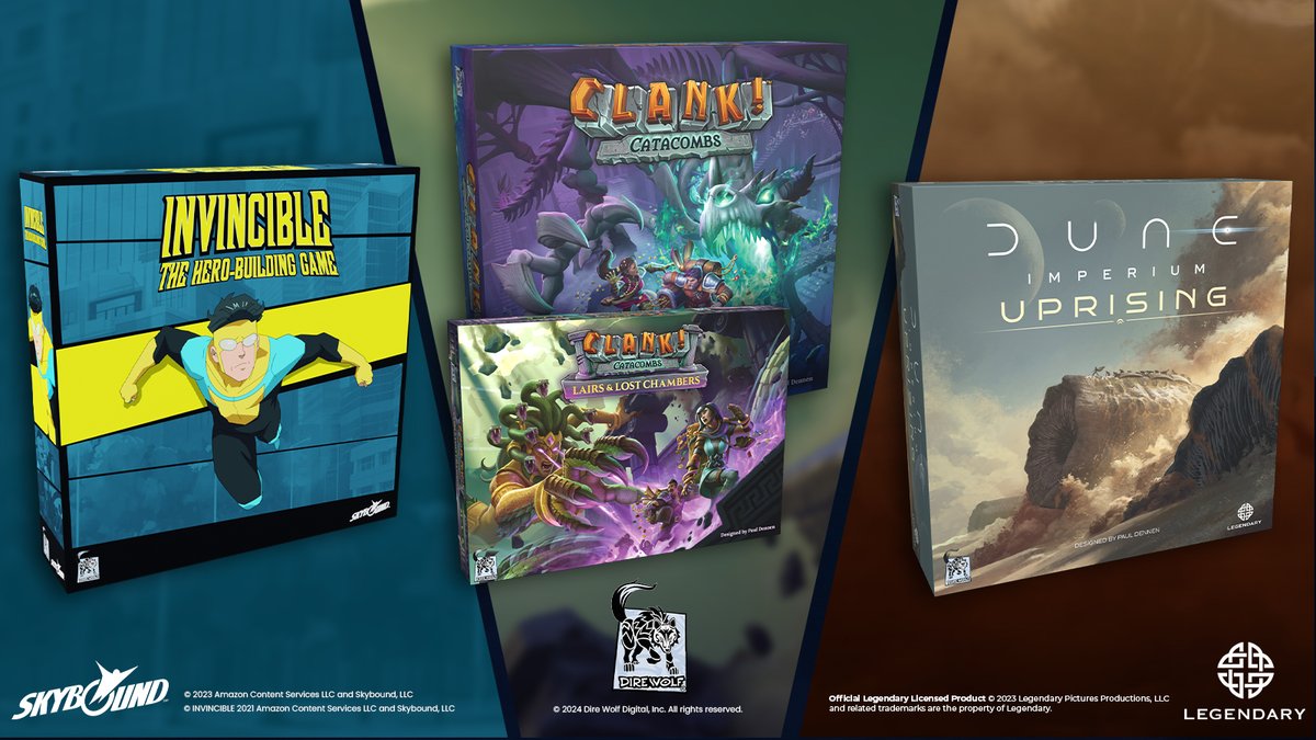 Let’s kick off this #GenCon2024 with some giveaways. Whether you’re joining us in person or in spirit, you can enter to win a copy of your favorite Dire Wolf board game!