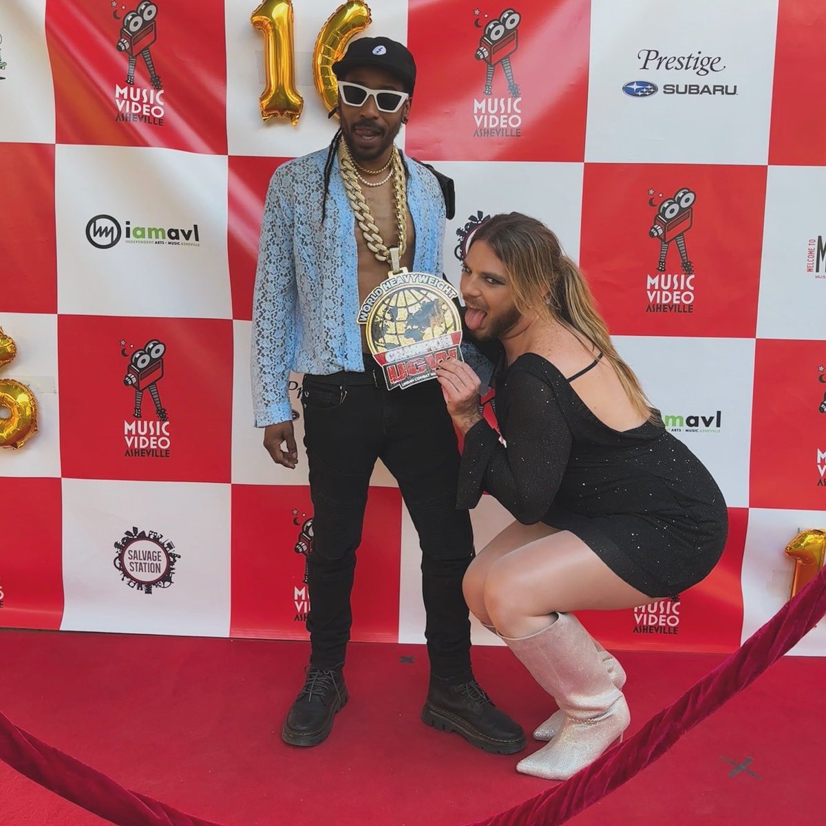 UCW in the HOUSE 💣💥 
#AshevilleVMAs 🎥❤️🫶🏼