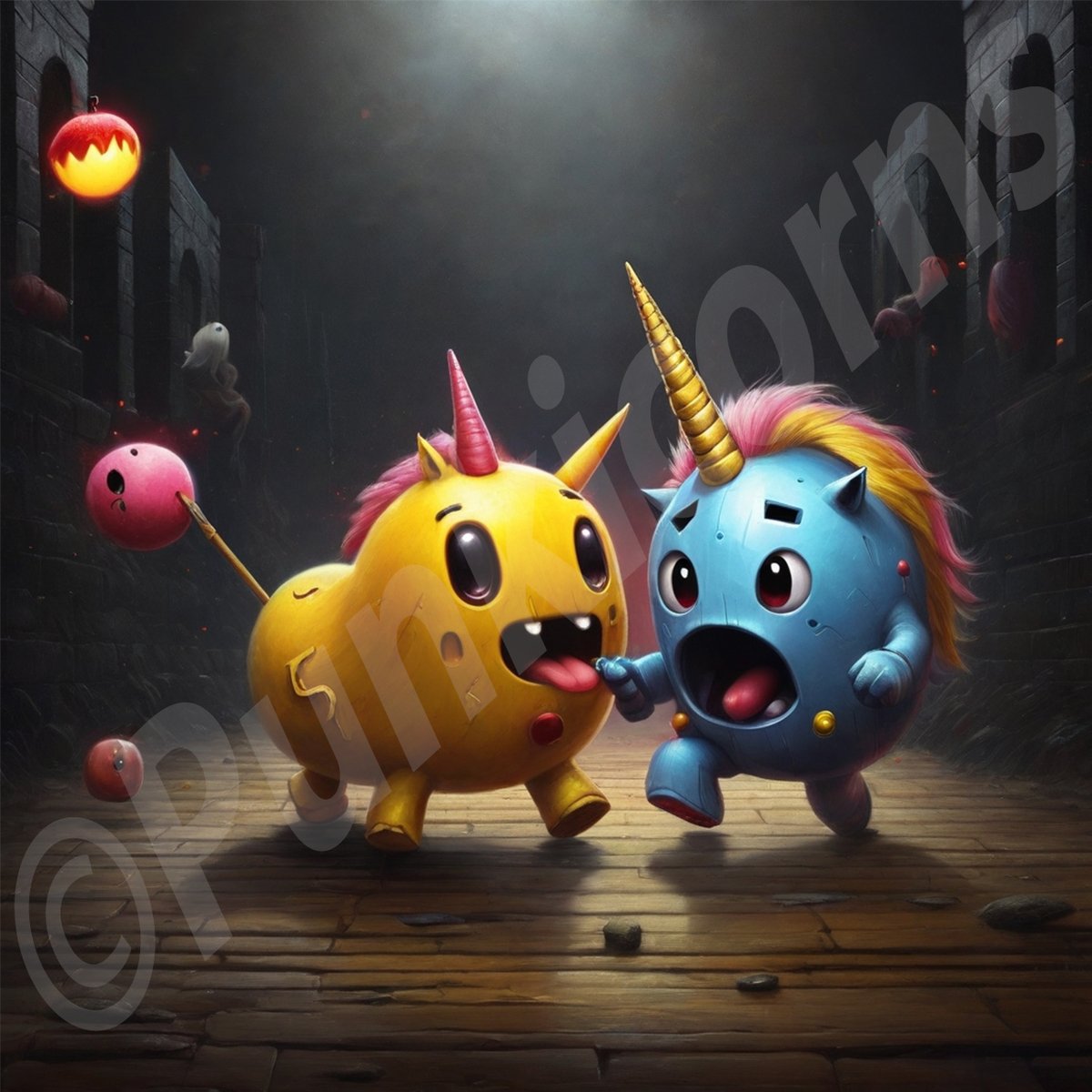 Punkicorns2024's tweet photo. 🌮🦄🔥 Get ready to rock your Taco Thursday with my wild #Punkicorns! These rebellious #unicorns are here to spice up your day with a burst of color and chaos. 🎸✨ Like, comment, and retweet if you're ready to join the Punkicorn revolution! 🤘🌈 #popart #NFTArt #NFTCommunity https://t.co/3TEpr37YZc