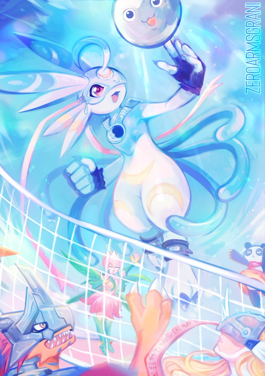 summertime lekismon for my digigirl vol 2. entry!🌙
i actually had two variants, both based off the pretty pack in digimon dusk~! view the other below

please check out the PDF, i hope everyone's art brightened up your day like it did mine!✨
