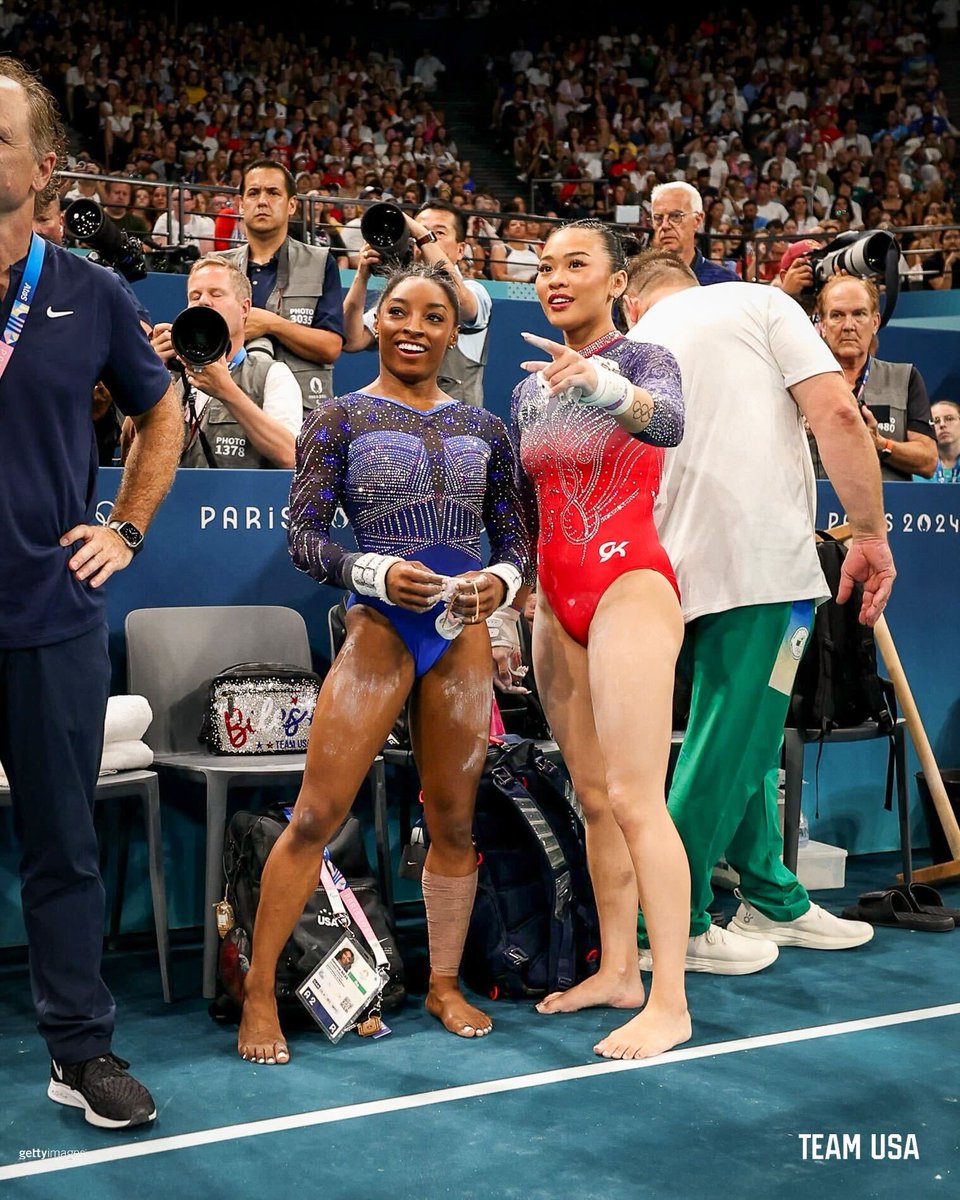 Name a more iconic duo… 

#ParisOlympics