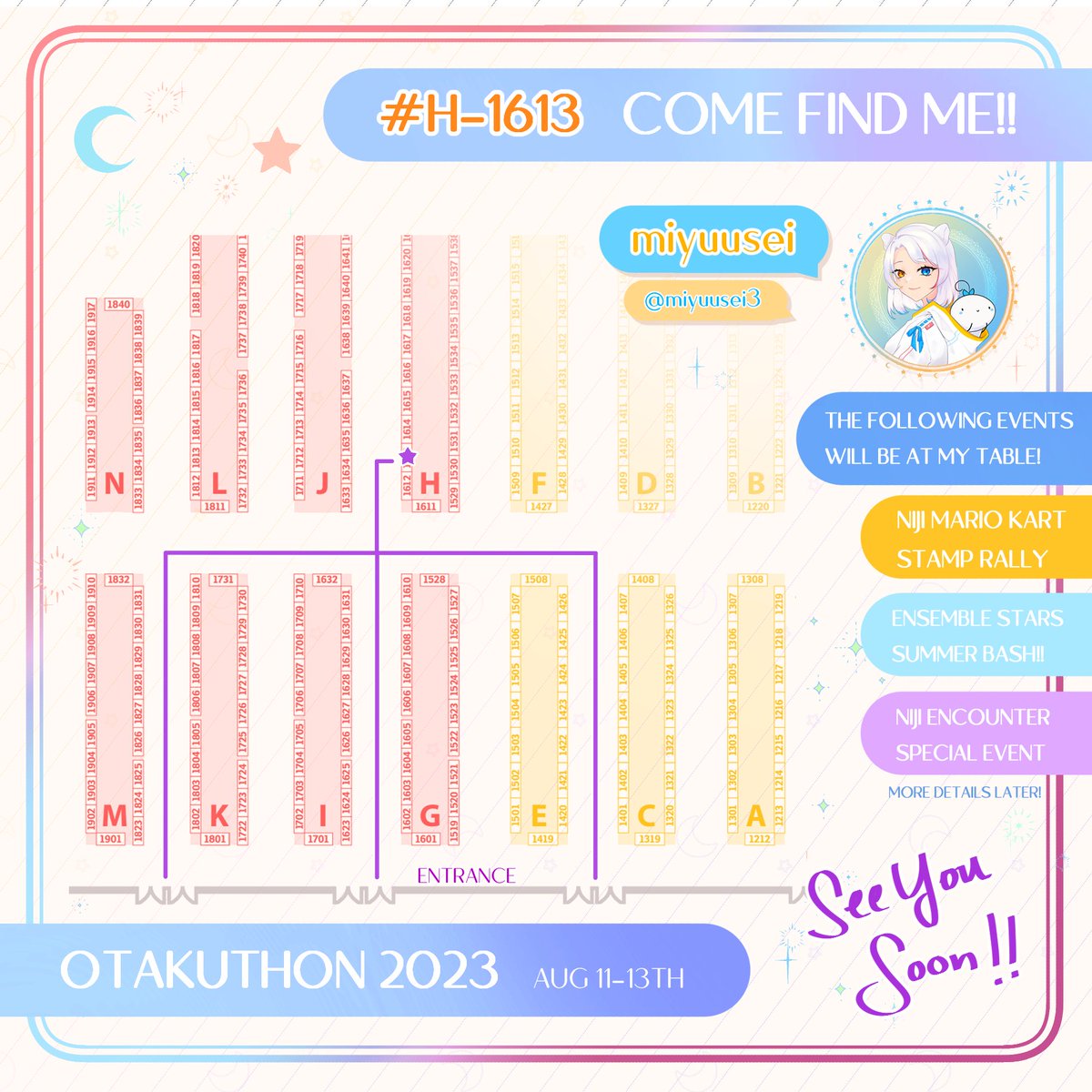 Miyuusei ☾ Fanexpo Vancouver A202 tweet media