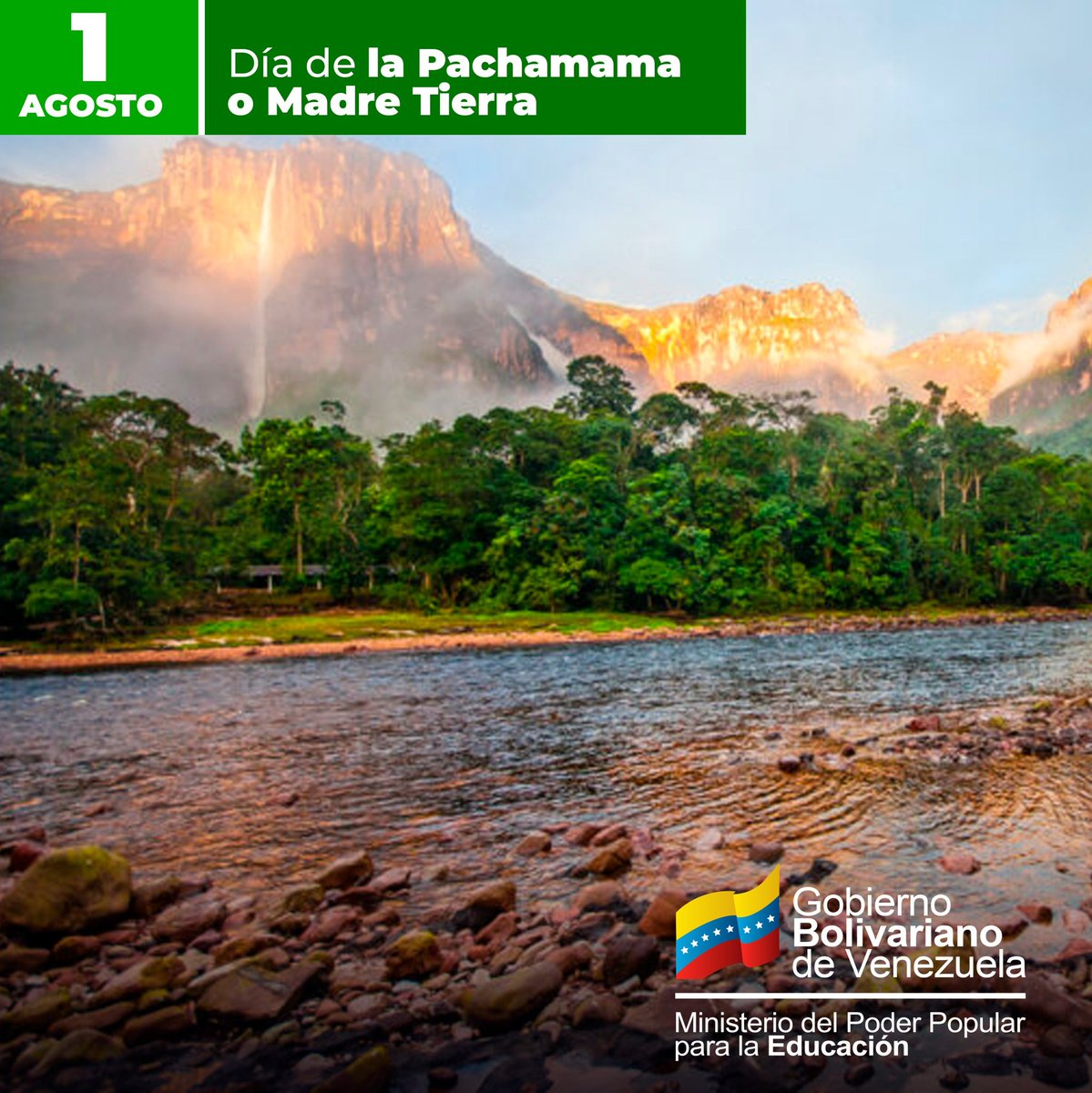 ¡Nuestro hogar común!
Honramos la generosidad del planeta. Cada acción de respeto es un paso hacia un mundo más sostenible y lleno de vida. Protejamos sus recursos para que las futuras generaciones disfruten de un entorno saludable y vibrante.

#PuebloDeJusticia
<a href="/NicolasMaduro/">Nicolás Maduro</a>