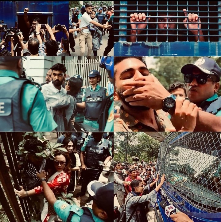 awrahmani's tweet photo. These images are so powerful. These are the images of resistance.
#StepDownHasina https://t.co/fpWS9aMVP7