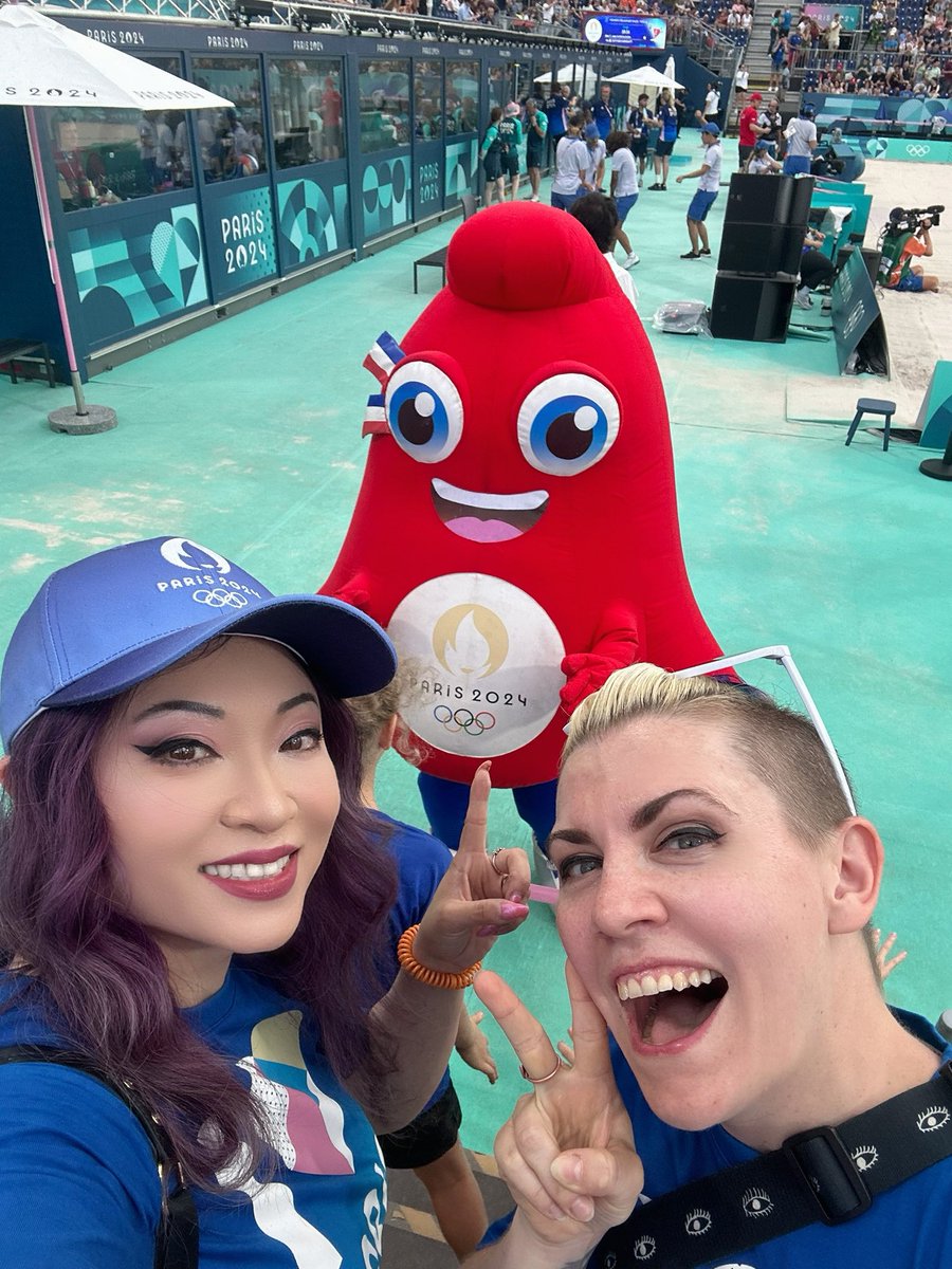 Omg it’s Phryges!! #Paris2024