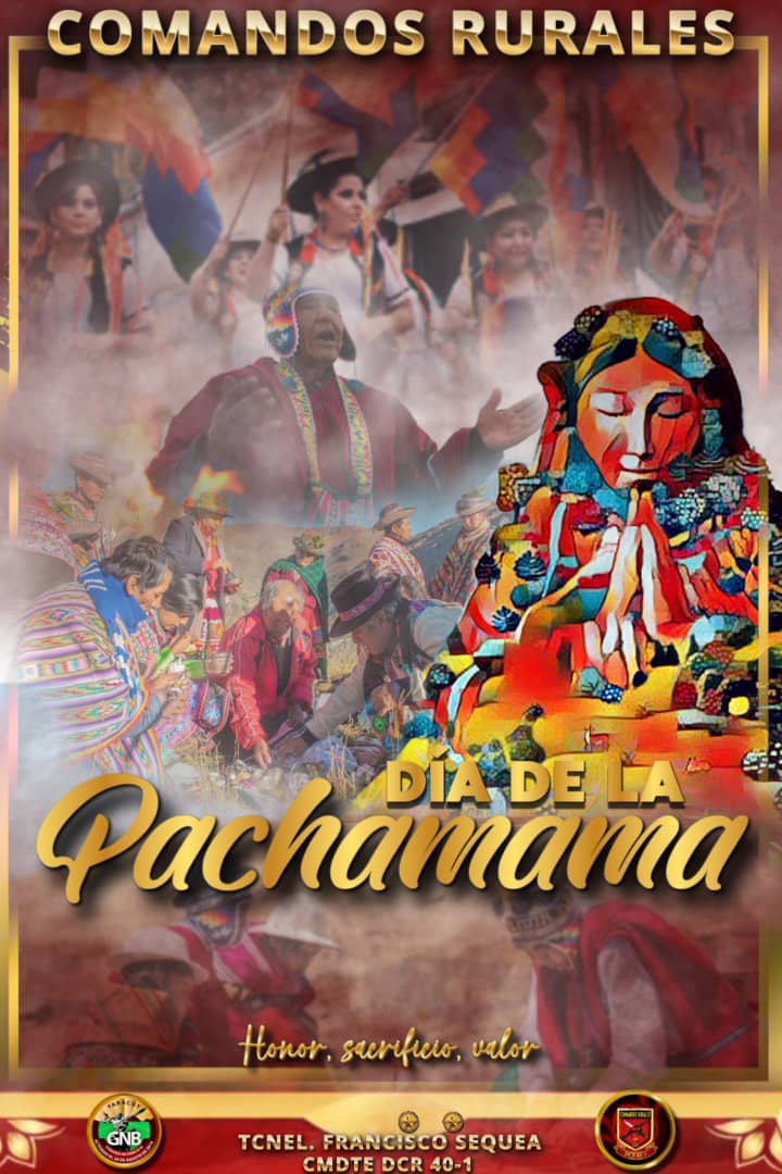 Comando40_1's tweet photo. #01Agosto #FANB El DCR40-1 Día de la Pachamama. #GNB #IntegrarEsVencer #NadieDetieneAlPuebloValiente
@gustavoleon838 https://t.co/SsE5g8gibQ