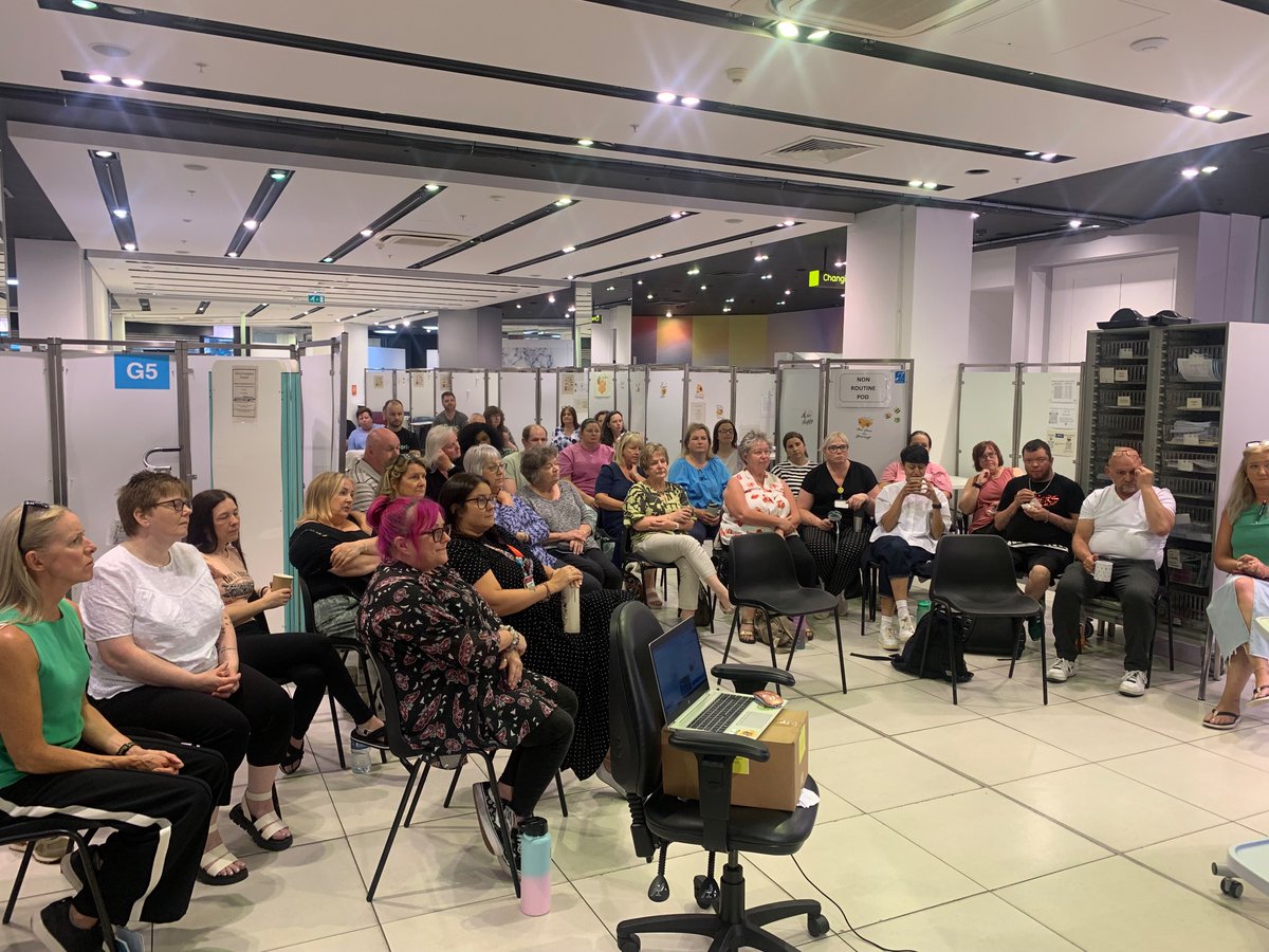 Another great training day with the Aberdeen City Vaccination Team, thank you to our guest speakers from <a href="/WeTooAberdeen/">We Too!</a>, <a href="/SAMHtweets/">SAMH</a> and <a href="/NHSGrampian/">NHS Grampian</a> for the informative sessions <a href="/Reid1Sandy/">Sandy Reid</a> <a href="/HSCAberdeen/">Aberdeen City HSCP</a>