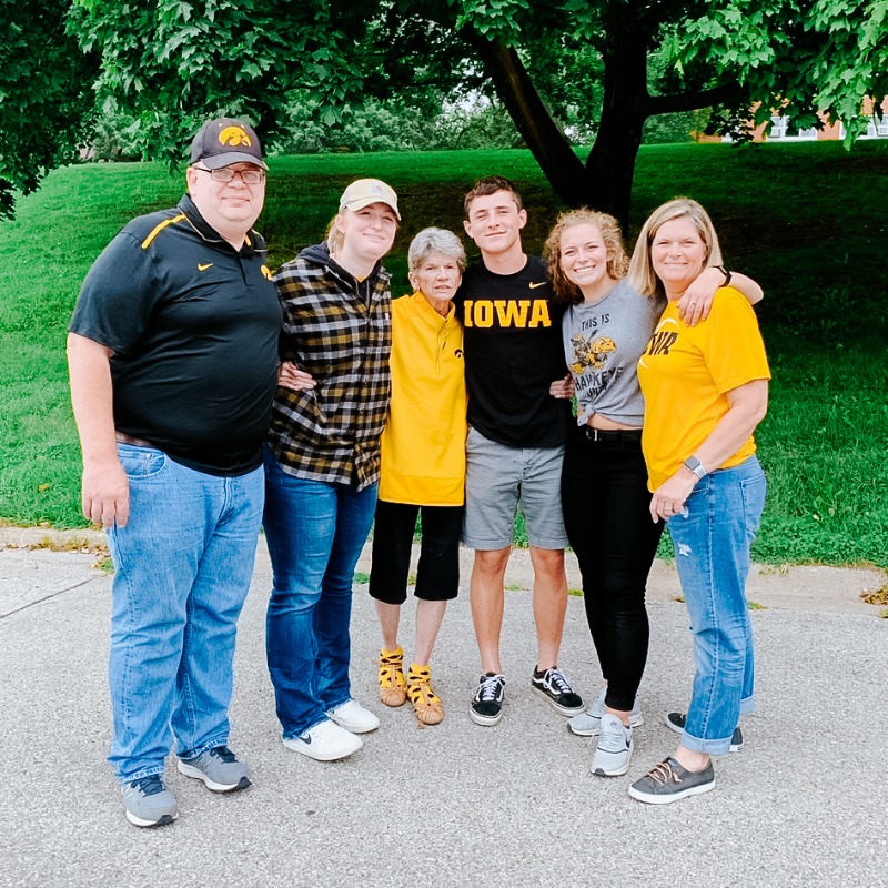 TheIowaHawkeyes's tweet photo. Our Hometown Hero, Principal Marburger 💛🖤

We've selected Dan Marburger, the former Principal of Perry High School, as Iowa's Heroes Game honoree. 

@PioneerSeeds x #Hawkeyes