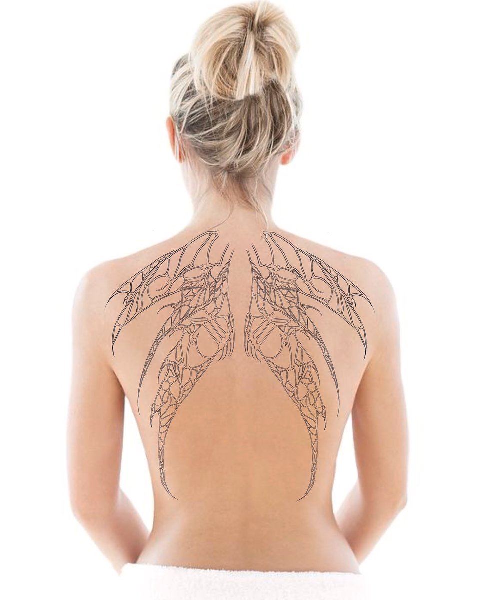 Bone wings 🩻🦋I need to do this on someone plsss
#nyc