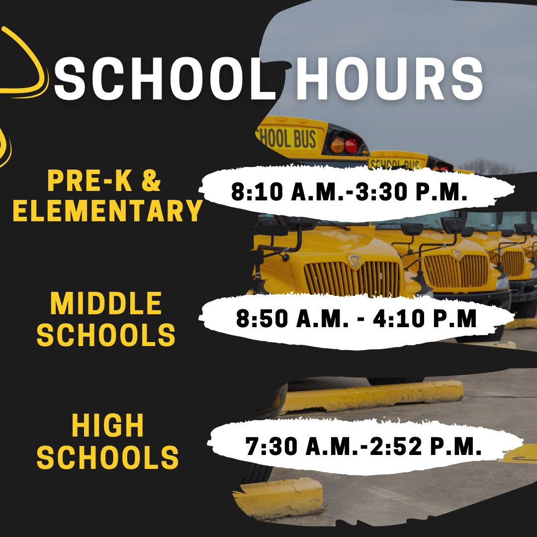 Important information regarding Back-To-School transportation⚠️ 

1. Route information, including bus number, stop time, and stop location are now available to parents of all eligible students. Route Information will be located on two platforms: StopFinder Parent App and Skyward