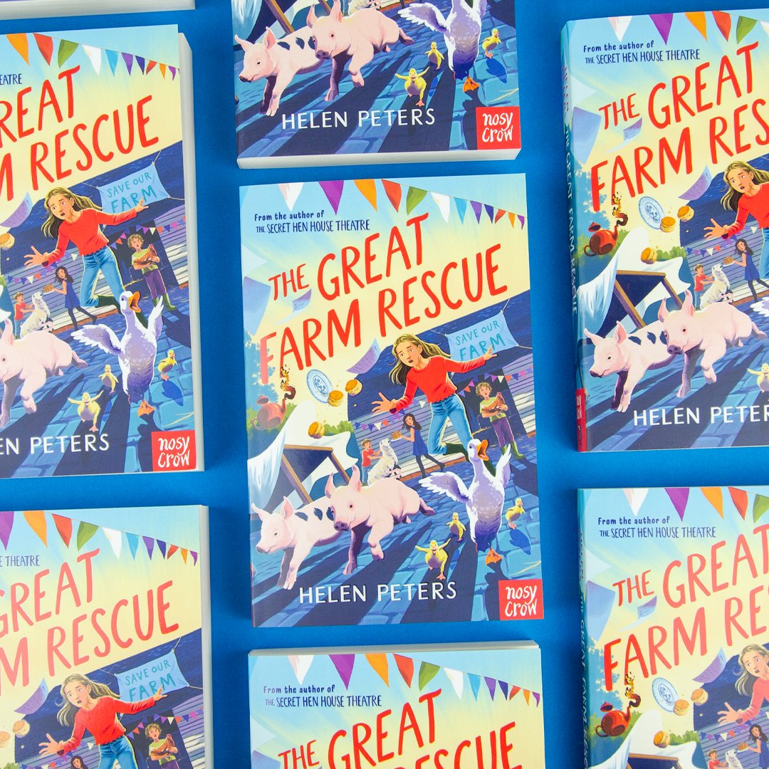 Nosy Crow (@nosycrow) on Twitter photo 'The Great Farm Rescue' is the third brilliant story in the Hannah's Farm series by <a href="/farmgirlwriter/">Helen Peters</a> about the resourceful Hannah, her eccentric siblings and friends✨
Out today, join in on the farm fun here📚: ow.ly/jze650QYPxi 'The Great Farm Rescue' is the third brilliant story in the Hannah's Farm series by <a href="/farmgirlwriter/">Helen Peters</a> about the resourceful Hannah, her eccentric siblings and friends✨
Out today, join in on the farm fun here📚: ow.ly/jze650QYPxi