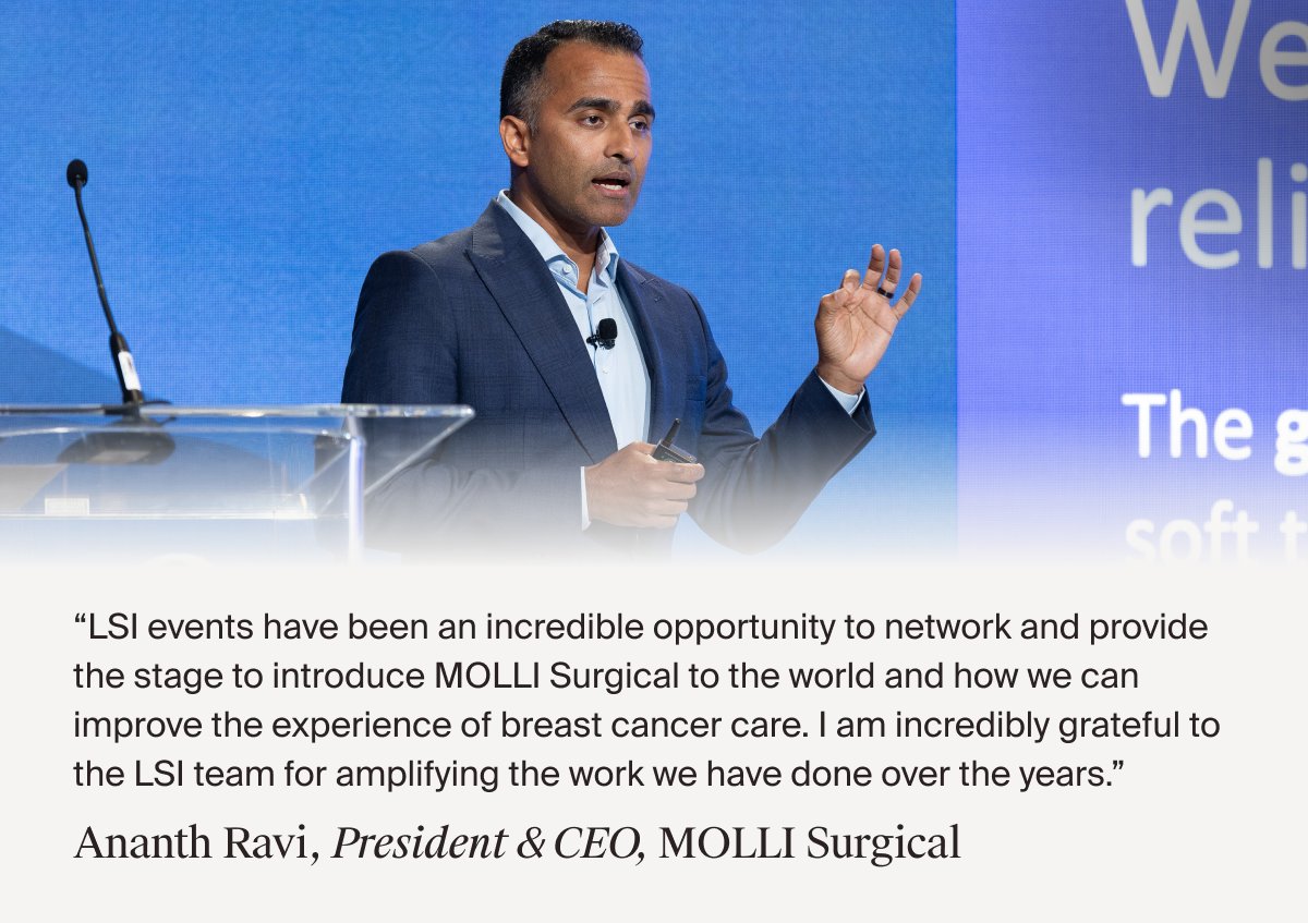 LSI - Life Science Intelligence™ (@lsintelligence) on Twitter photo Stryker announced that it has completed the acquisition of <a href="/MolliSurgical/">MOLLI Surgical, now part of Stryker</a> (#LSIAlumni).
#MOLLI specializes in developing a wire-free soft tissue localization technology that helps surgeons mark the precise location of a lesion for removal during breast conserving surgery.
The Stryker announced that it has completed the acquisition of <a href="/MolliSurgical/">MOLLI Surgical, now part of Stryker</a> (#LSIAlumni).
#MOLLI specializes in developing a wire-free soft tissue localization technology that helps surgeons mark the precise location of a lesion for removal during breast conserving surgery.
The
