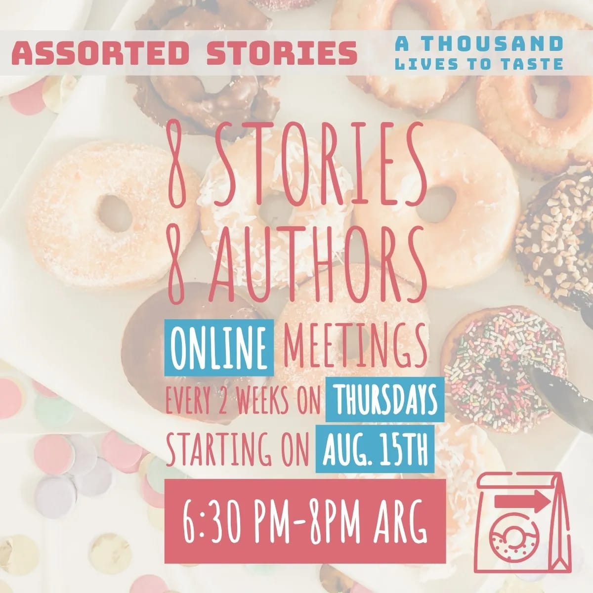 FluflyAlex's tweet photo. Ya largamos Assorted Stories Reading Club! Tenemos 8 cuentos para leer y debatir in English. ¿Te sumás? Pedime la info por DM
#readingclub #speakenglish #everybodyhastotalk #literature #conversation https://t.co/x2GPEP07Ax