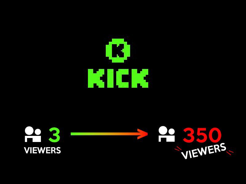 Don’t say anything just drop your Kick links below 💚