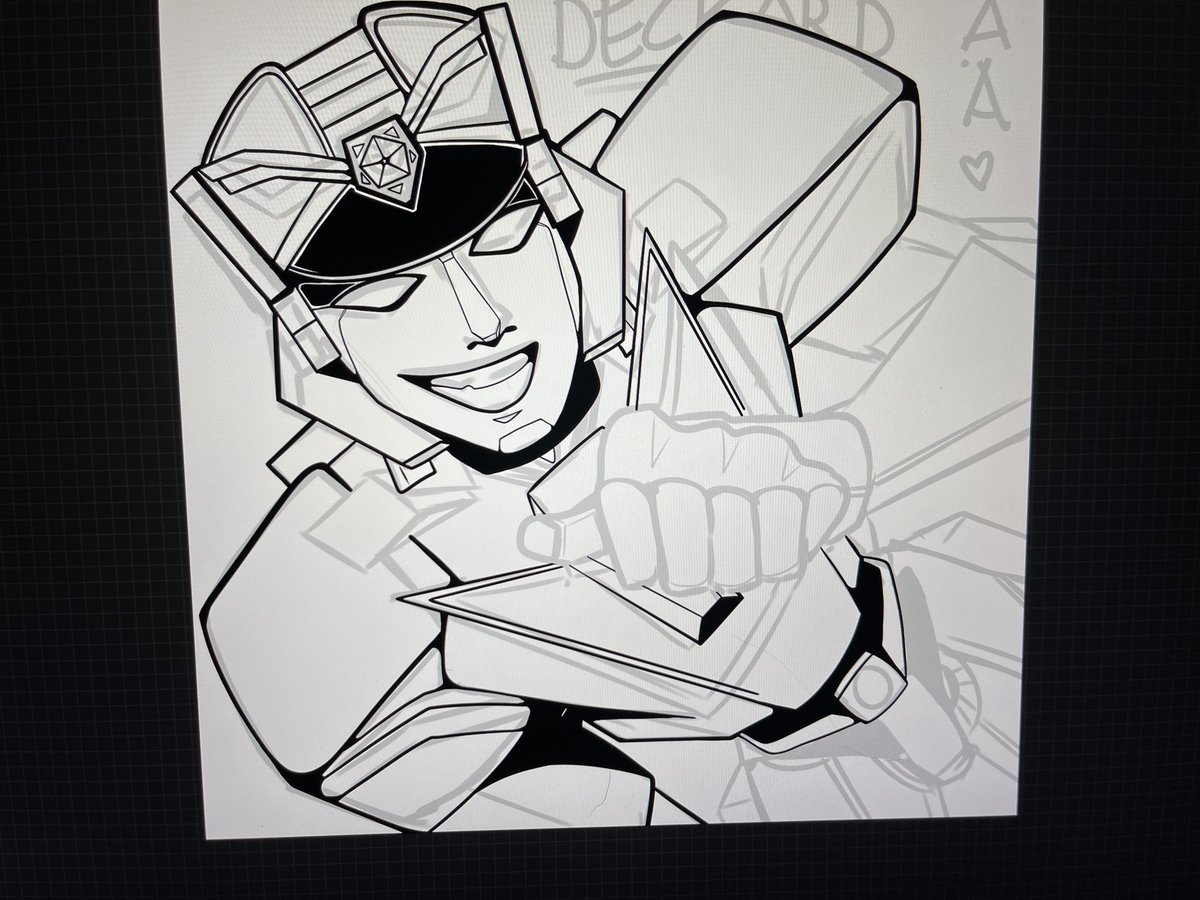 rusclann's tweet photo. Gah #bravepolicejdecker ( #deckard ) wip for a friend 😋 https://t.co/XF3NhhXGDl