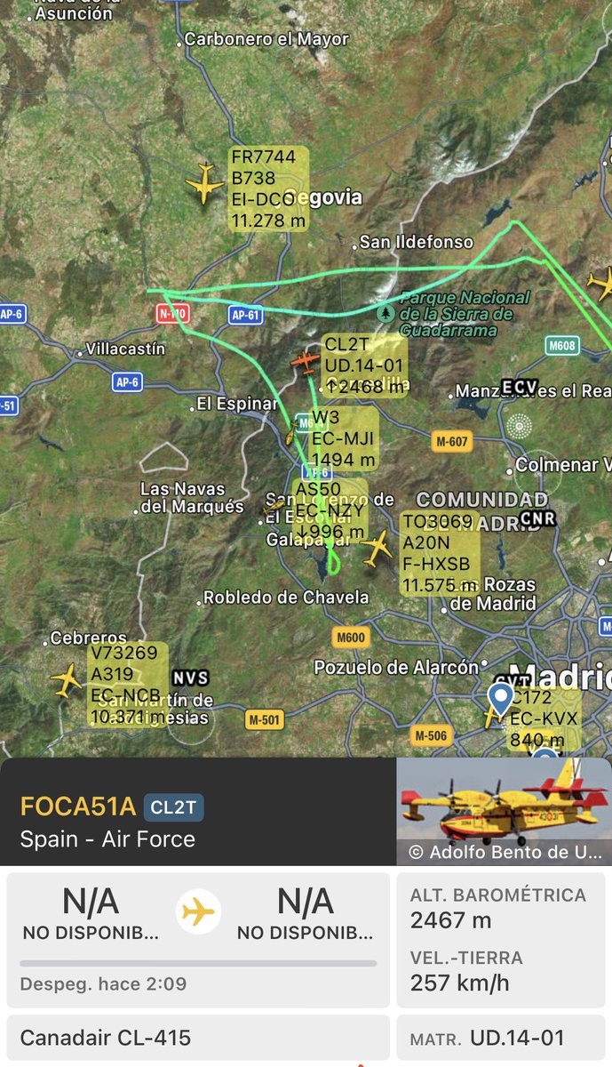 Avistamientos de aeronaves tweet media