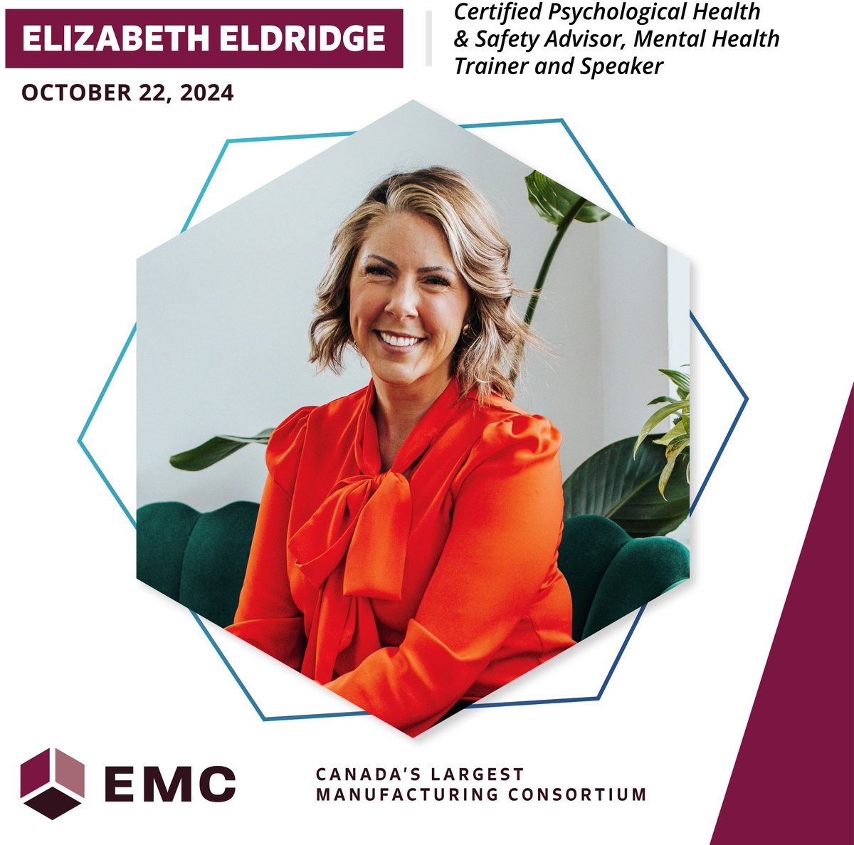 Join us at the Manufacturing Excellence Forum in Moncton - Oct 22! This event will feature a presentation on Psychological Health &amp; Your Bottom Line: A best practice sharing session with subject matter experts Elizabeth Eldridge &amp; Standard Aero. RSVP: hubs.li/Q02JM5WX0