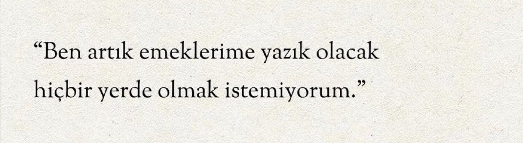 İstemiyorum.