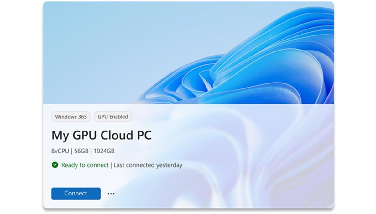 ANNOUNCEMENT! #Windows365 GPU-enabled Cloud PCs now generally available #GA! We are happy to announce that #GPU-enabled Cloud PCs are now available for Windows 365 Enterprise and Frontline. Congrats Seneca, Femi - Ron and all others involved!! Read more via this blog ➡️
