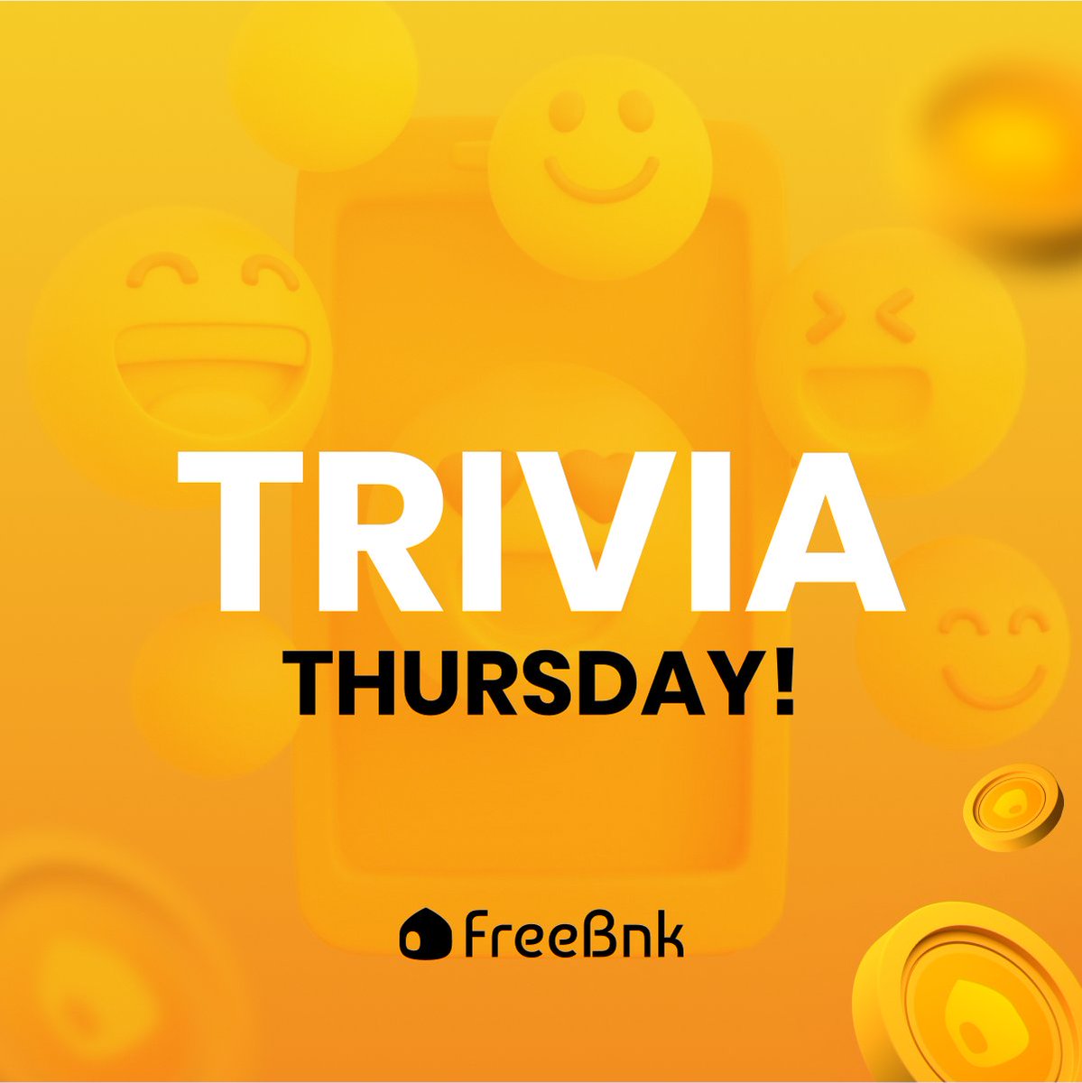 Trivia Thursday! Earn Freebnk tokens 🤩

👬 Two winners
💰 25 USD in FRBK tokens each

1. What is the primary benefit of tokenizing real estate according to Freebnk?

2. What is the minimum investment required for Freebnk's tokenized real estate?

3. What feature does Freebnk