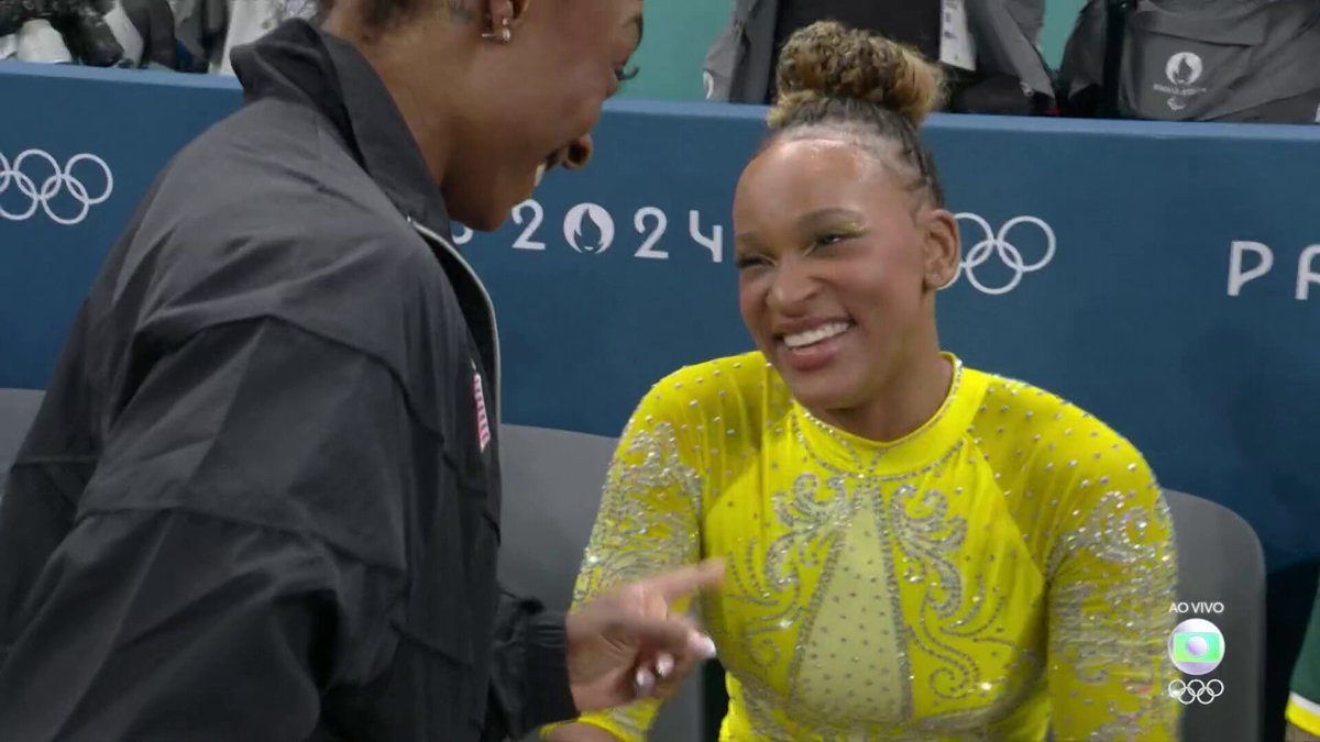 ZAMENZA's tweet photo. Lorraine representando todos os brasileiros. #Paris2024 #GinasticaArtistica https://t.co/QhHLjKGk4o