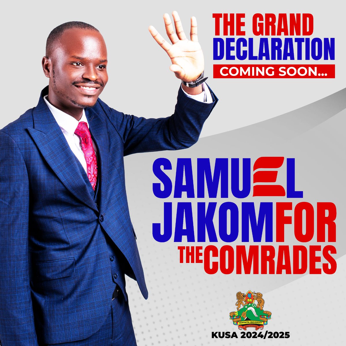 Fellow gallant comrades, this is a comrade _ powered campaign. That is how you know we shall be a comrade _ first government. In this journey, we want to walk together with *YOU* before elections, during elections and after elections. The grand DECLARATION is coming soon...