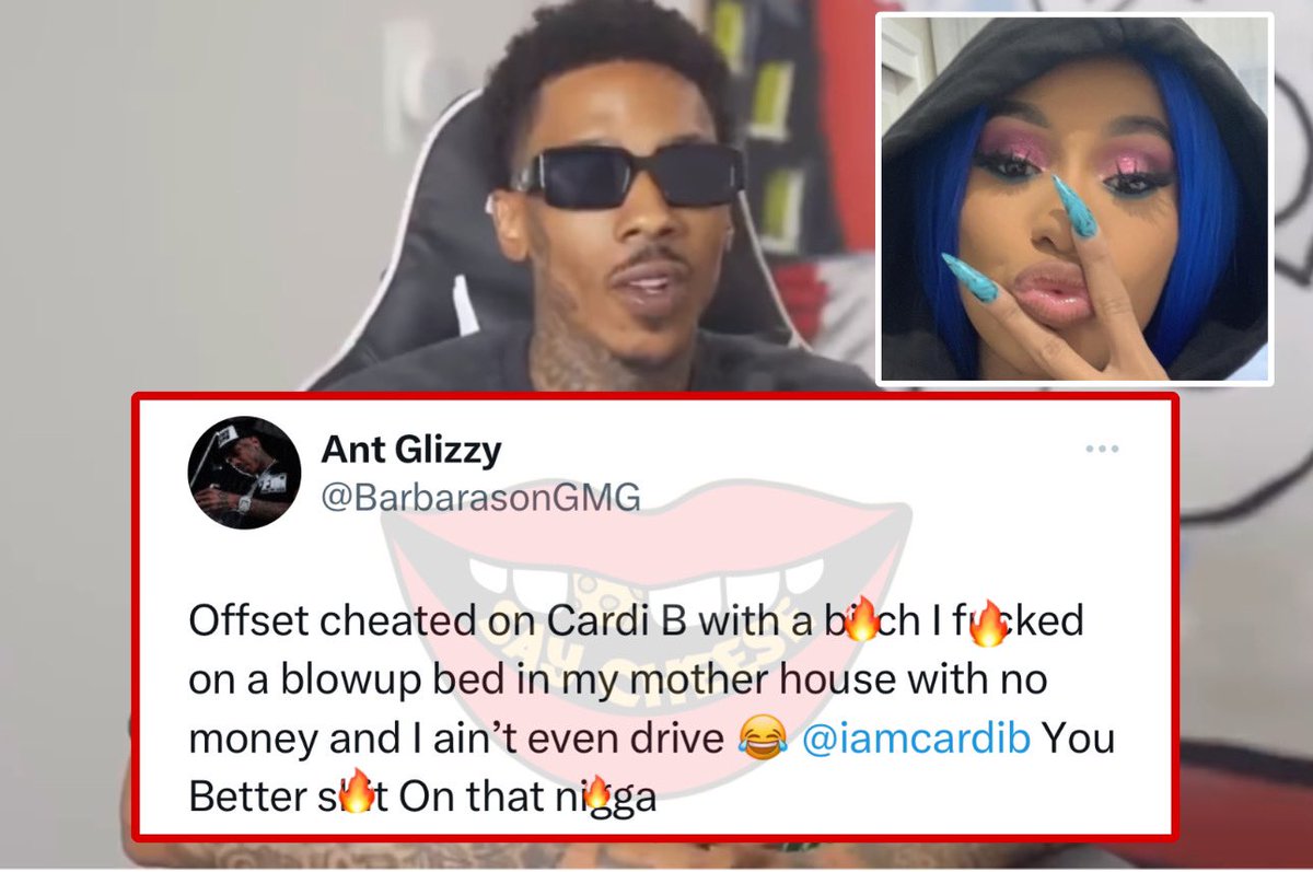 SaycheeseDGTL's tweet image. Ant Glizzy reacts to Offset allegedly cheating on Cardi B: “You better sh!t on that n!gga”