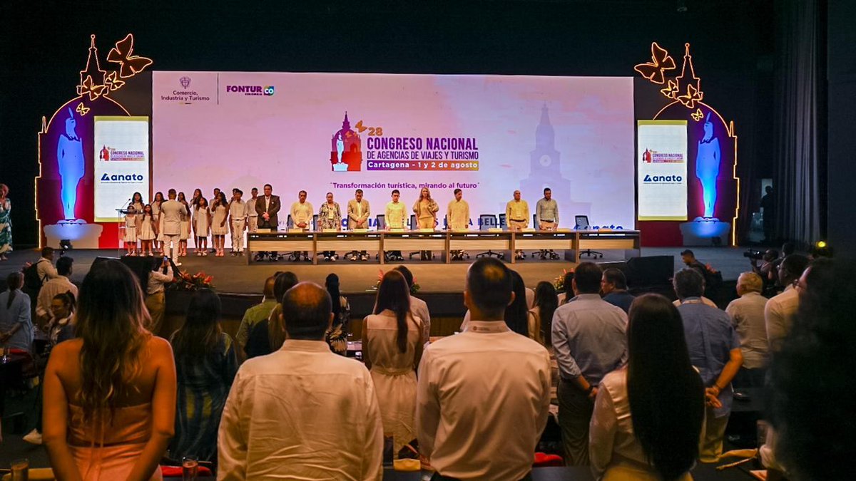 ¿Cómo está el turismo en Colombia? Esta fue la radiografía del sector durante la instalación del #congresoanato2024 en Cartagena.  

semana.com/mejor-colombia… vía <a href="/RevistaSemana/">Revista Semana</a>