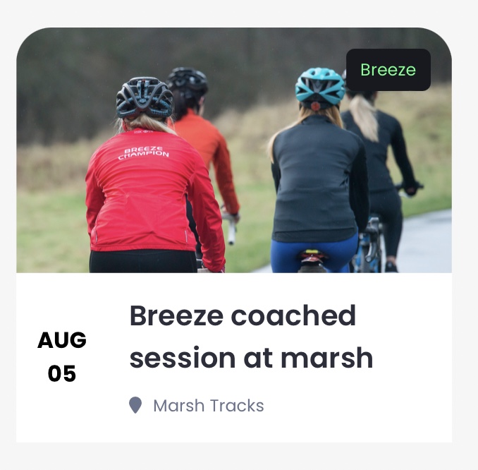 Come &amp; join this fun <a href="/BreezeCycling/">Breeze</a>  skills session at Marsh Tracks (Rhyl) with our friendly Champions😊🚴‍♀️🚴‍♀️
All abilities-any type of bike-Breeze newbies v welcome 👍

Details &amp; to book(£4)↘️
letsride.co.uk/rides/olympics…

<a href="/BeicioCymru/">Beicio Cymru</a> <a href="/CODEMCR/">Robbie George</a> <a href="/rjournal/">Rhyl Journal</a> <a href="/DenbighshireCC/">DenbighshireCC</a> <a href="/NWalesSocial/">#NorthWalesSocial ⬆️🏴󠁧󠁢󠁷󠁬󠁳󠁿🤝</a>