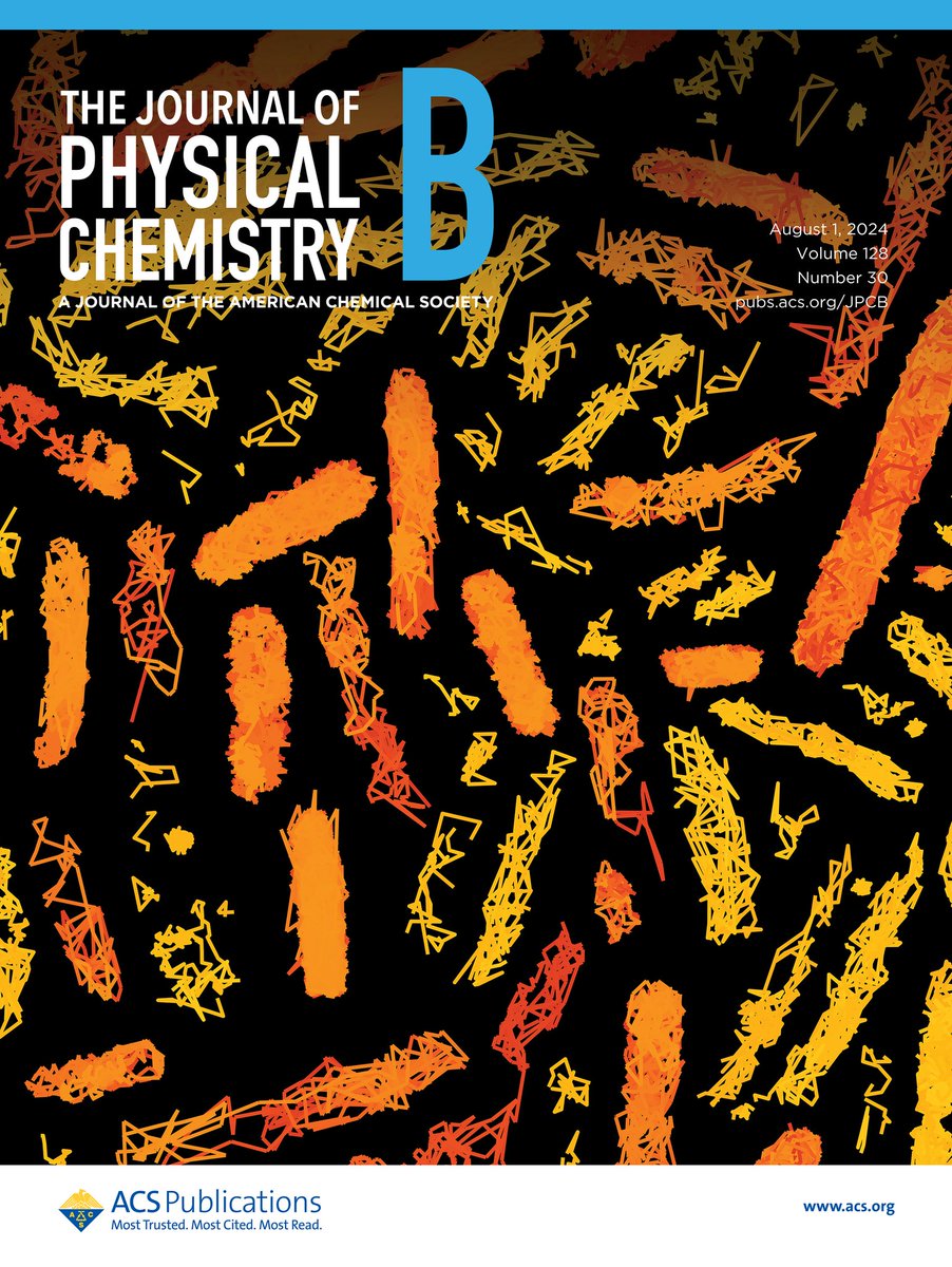 Had so much fun putting this cover art together 🤩
The image features examples of some lovely single molecule tracks of a fluorescently-labelled DNA repair protein in live E. coli cells from our recent study
...unrelated, anyone suddenly craving cheese puffs? 😅 

#MyACSCover