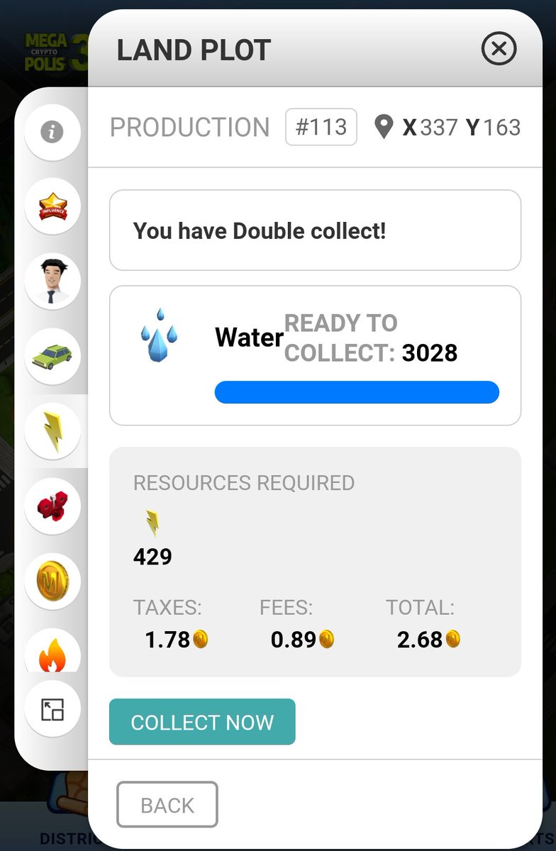 Andres_D113's tweet image. DOUBLE HIT! We hit the double energy collection twice!! 10%, we absolutely want you in District 113!

@MegaCryptoPolis 
@megaworld_io