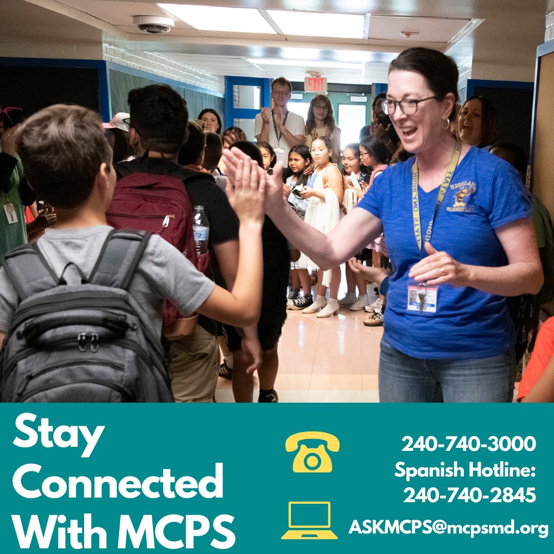 Do you know any parents who have questions about the upcoming school year? Tell them to contact Ask MCPS to get the answers they need.