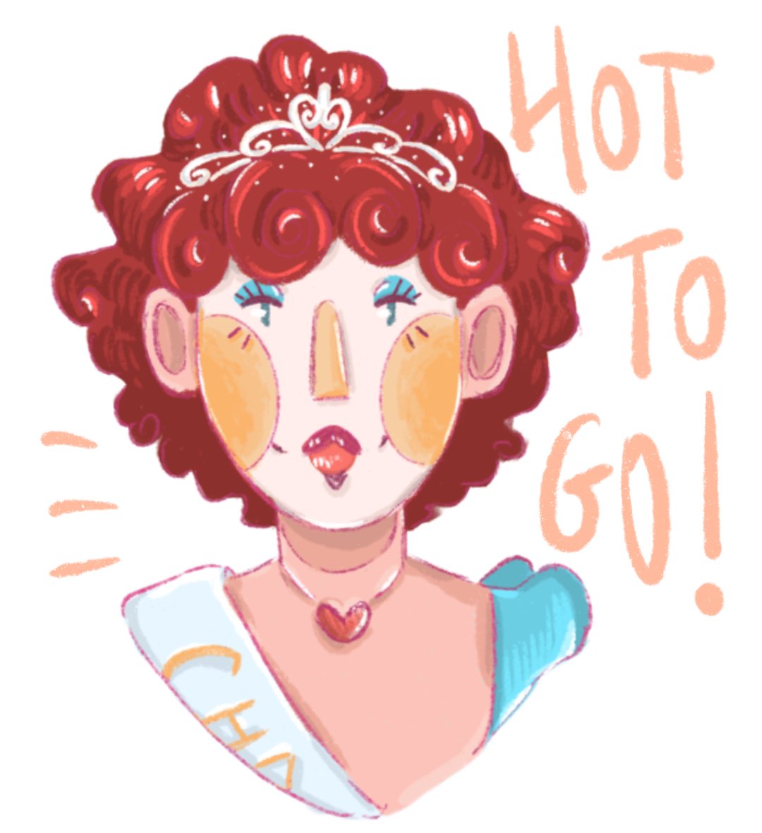 rorooartt's tweet photo. dibujo de esta guapa 💋💋 @ChappellRoan @ChappellRoanESP https://t.co/w1BfIZ4VYC