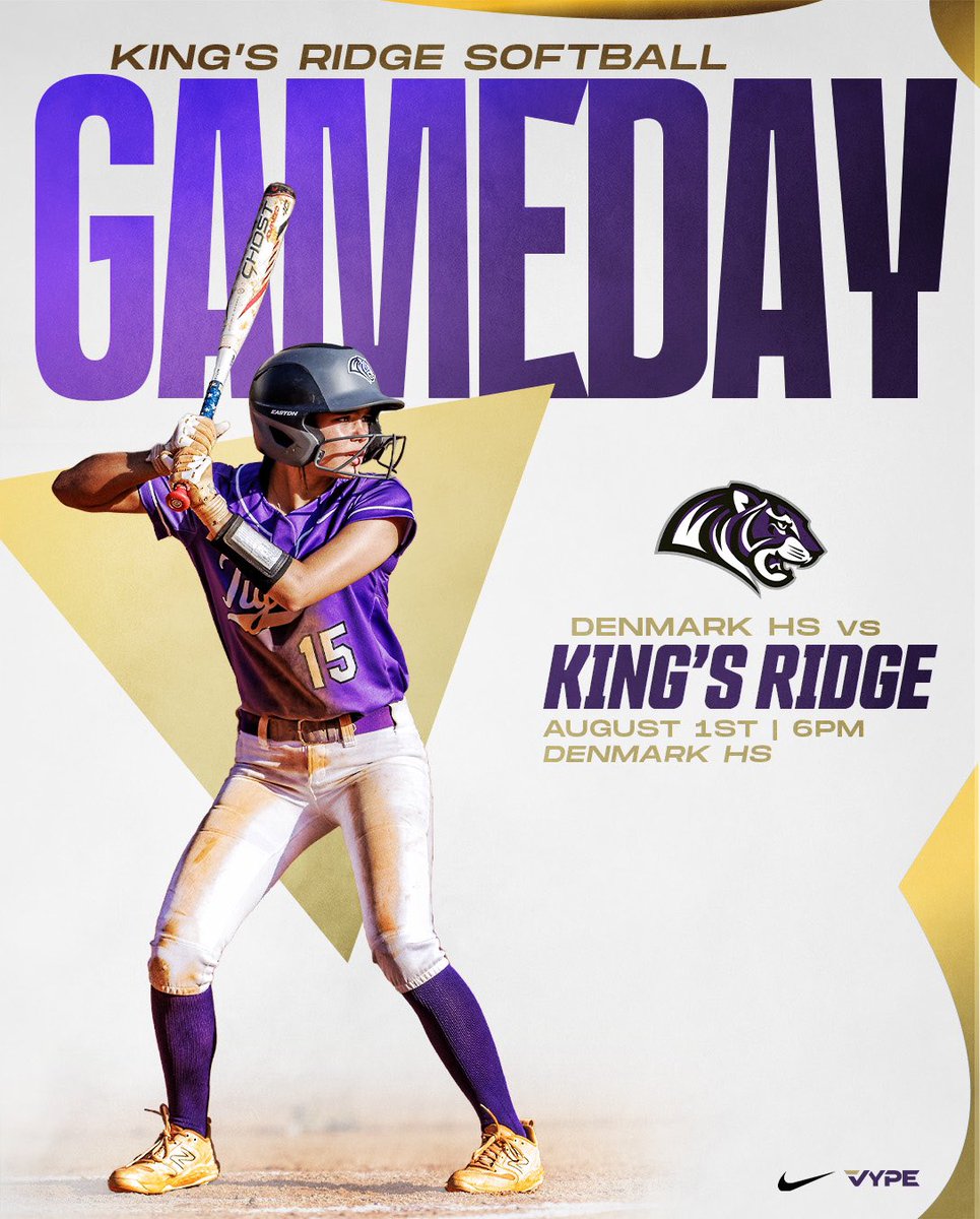 SEASON OPENER for the Tigers! Good luck ladies! 🥎