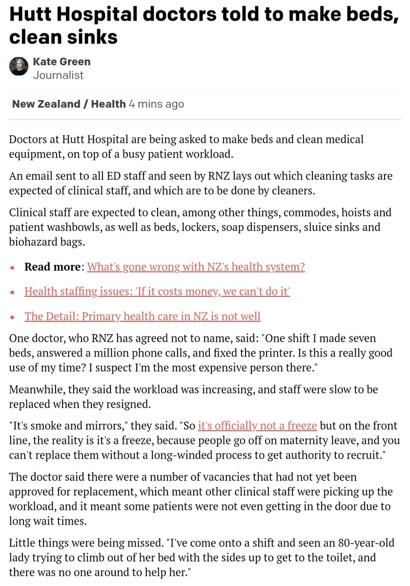 rugbyintel's tweet photo. What I'd just say to you is, it's only the middle management we're getting rid of. Front line Drs and nurses won't be affected.
#LyinLuxon #ShiftyShaneReti https://t.co/iKO7vm30nA