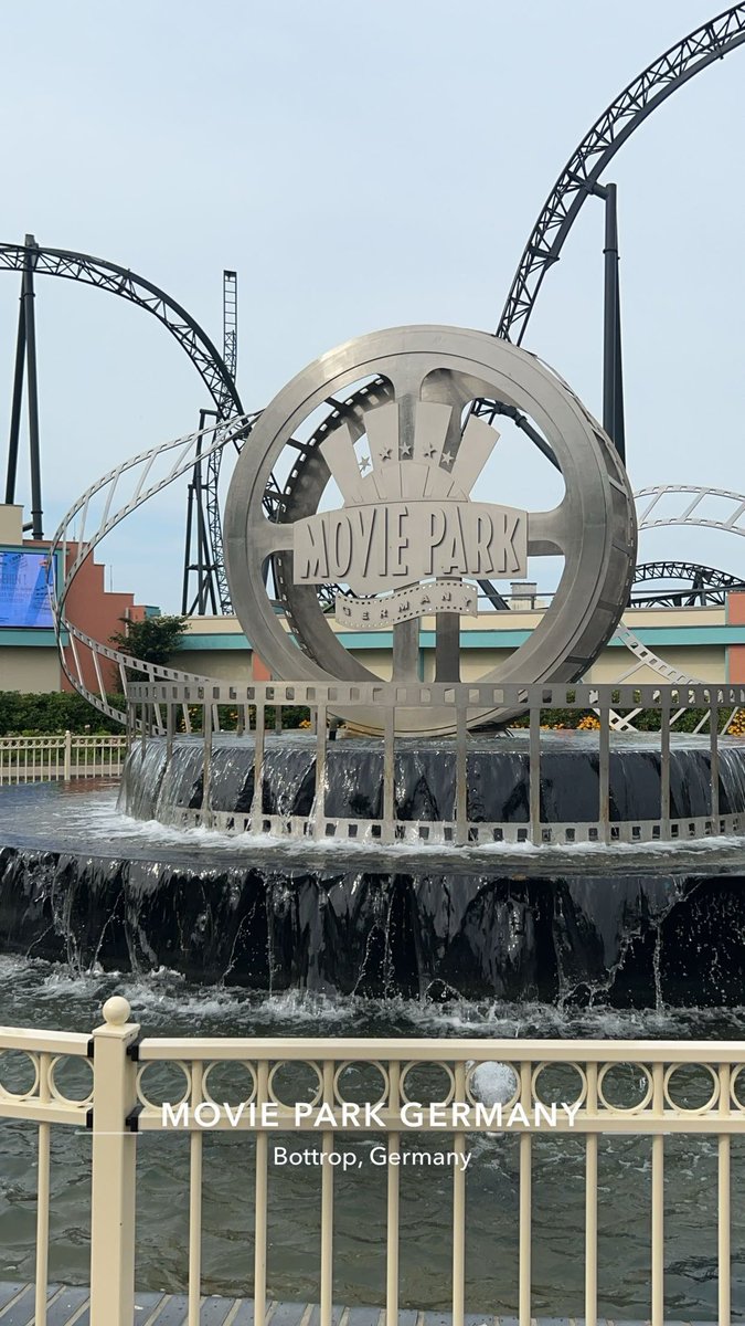 Moviepark je was geweldig😍🎢