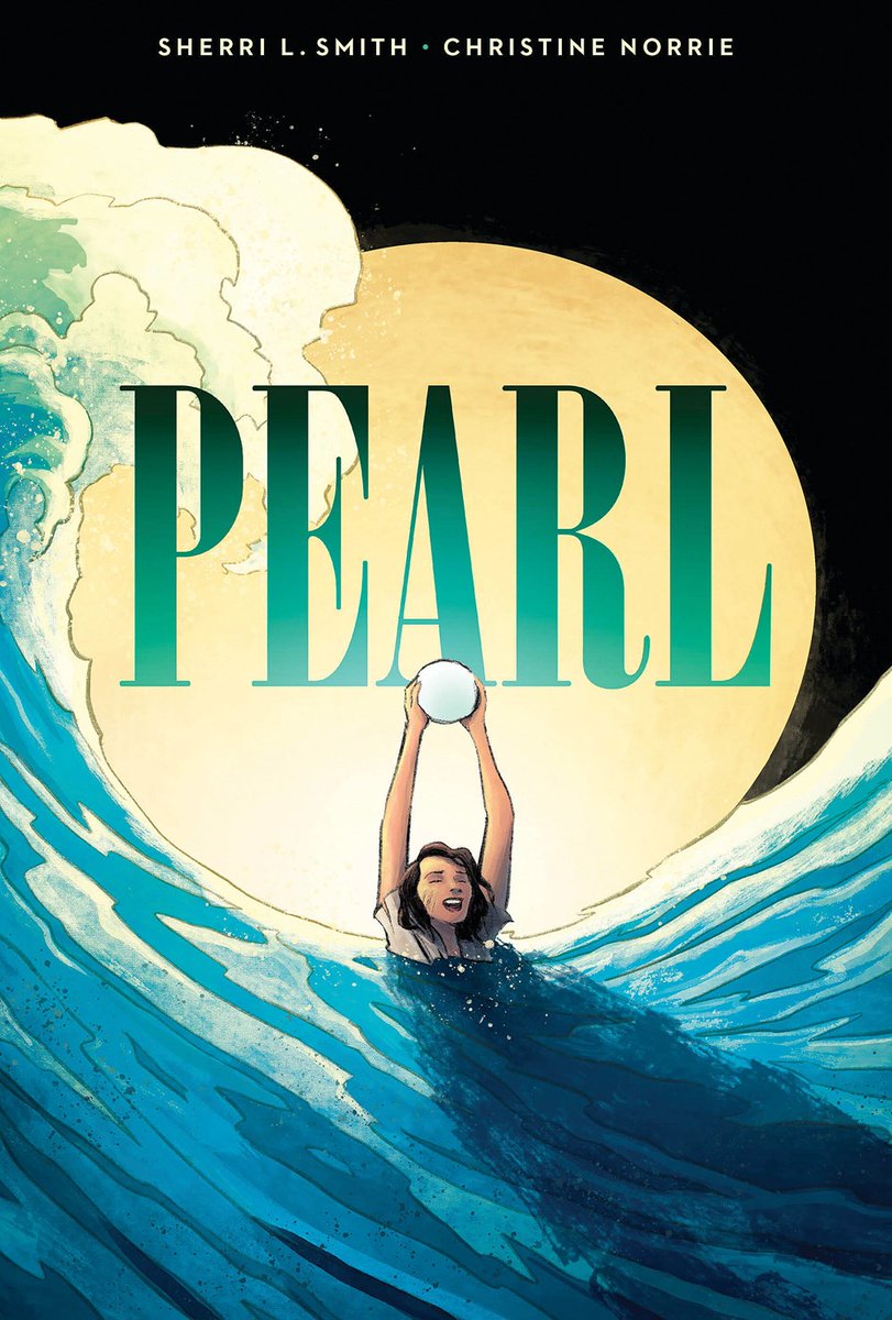 PEARL (<a href="/GraphixBooks/">Graphix Books 💥</a>/<a href="/Scholastic/">Scholastic</a>) by <a href="/Sherri_L_Smith/">Sherri rhymes with Capri</a>; illus. by <a href="/christinenorrie/">Christine Norrie</a> will receive a starred review in the September/October 2024 #HornBookMagazine. Congratulations! #HBMag #HBStars #GraphicNovels #comics hbook.com/story/septembe…
