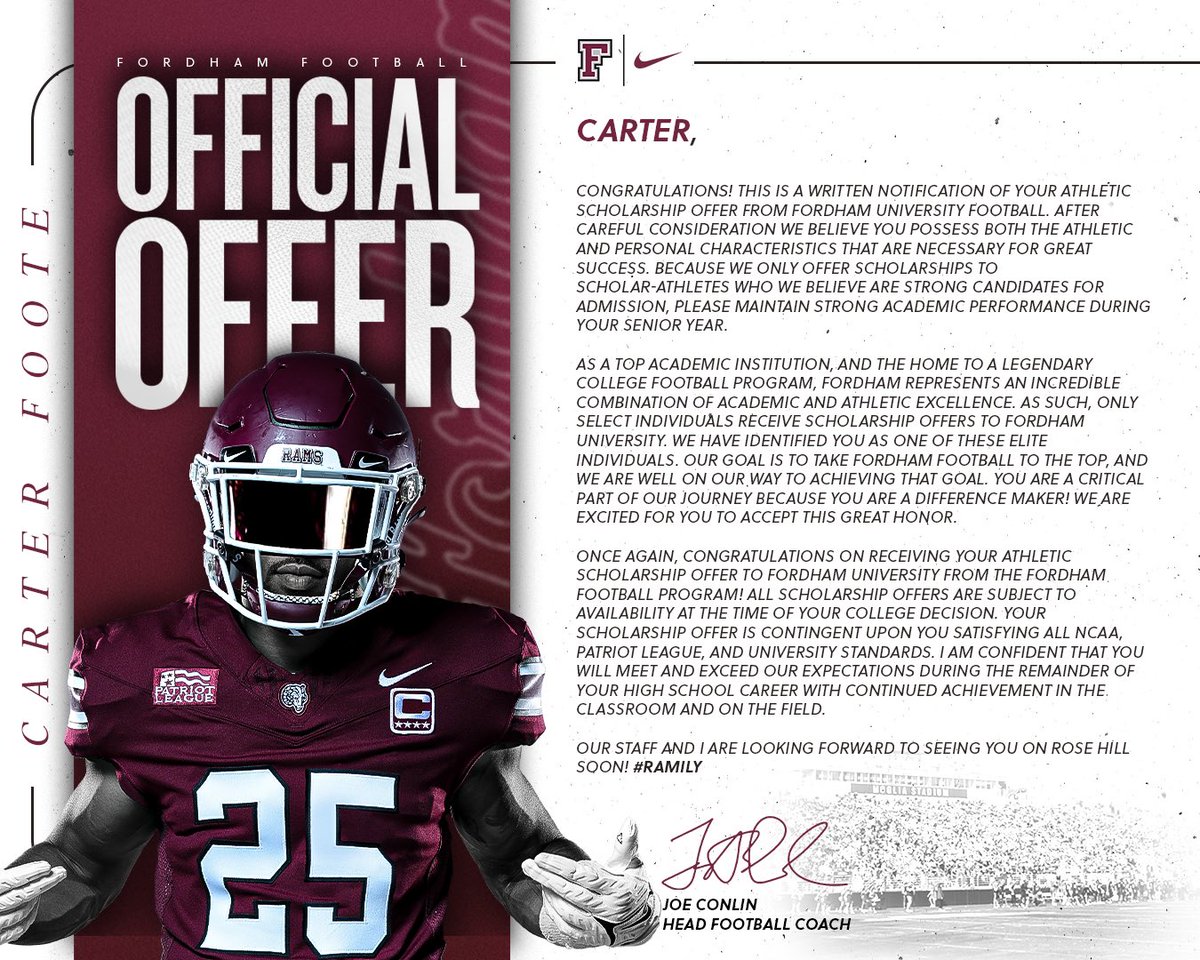 Thank you <a href="/Coach_Conlin/">Joe Conlin</a> <a href="/_CoachWilks/">Ben Wilkerson</a> <a href="/CoachPetrarca/">Jake Petrarca</a> <a href="/FORDHAMFOOTBALL/">Fordham Football</a> for this opportunity! 

<a href="/JBSFootball/">JBSFootball</a> <a href="/Coach_M_Rodgers/">Marty Rodgers</a> <a href="/Jerrystan08/">Jerry Stanfield</a>