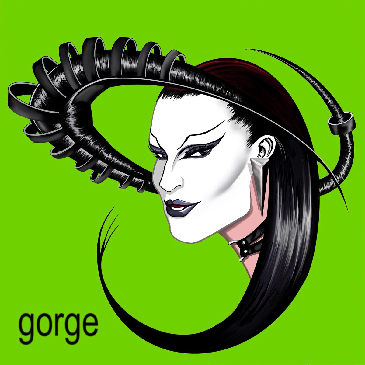 SkipRatArt's tweet photo. Fascinated by this headpiece of @gottmik on #allstars9 . Thought worked against BRAT colour as apparently we are having a brat summer 😁

#gottmik #gottmikfanart #sogorge #gorge #brat #bratstyle #rupauldragrace #rupauldragraceallstars #bratsummer https://t.co/Cvxy8gQMJ7