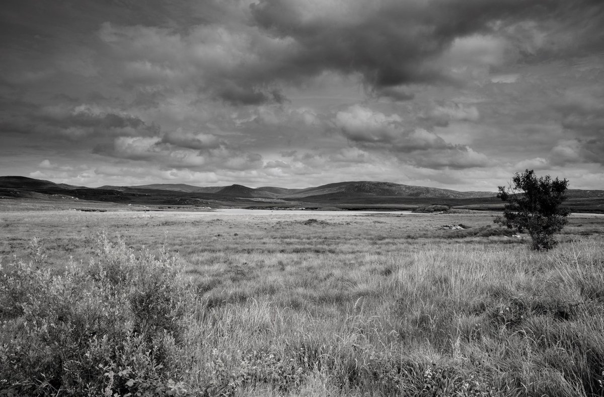 The hills of #Donegal. <a href="/govisitdonegal/">Donegal Tourism</a> #monochrome #landscape