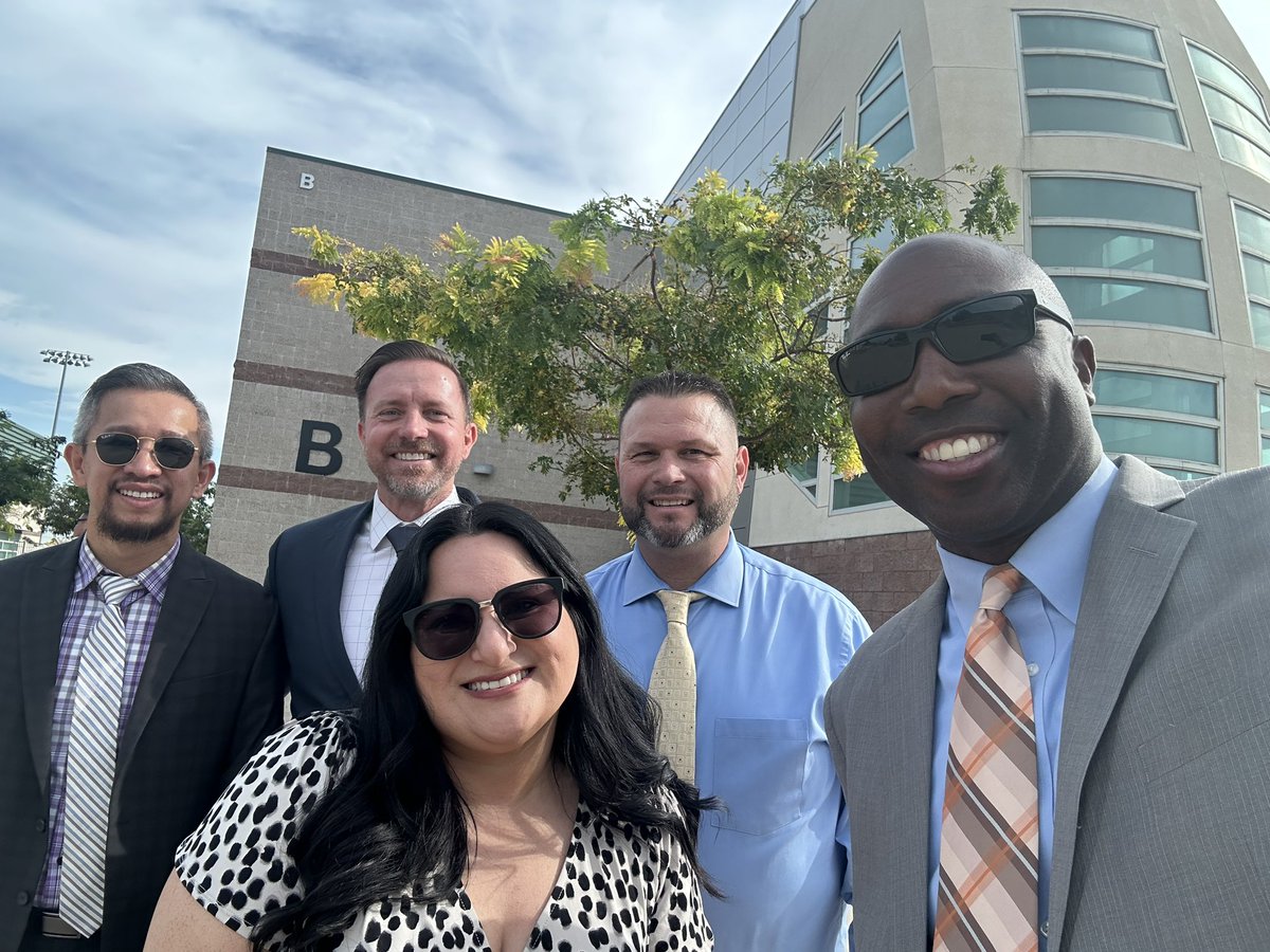 It was nice to catch these amazing leaders in action today on the first day of school.