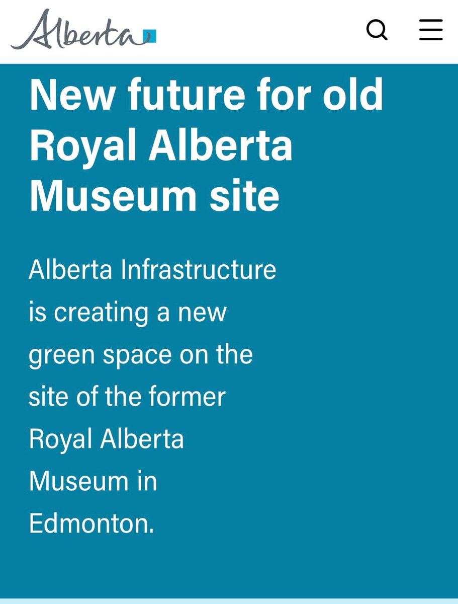 I’m very sad to hear the building that brought so much joy to many Alberta families including those in Edmonton-Glenora is going to be demolished without engagement of the community.

Many organizations have expressed interest in repurposing portions of this historic building.